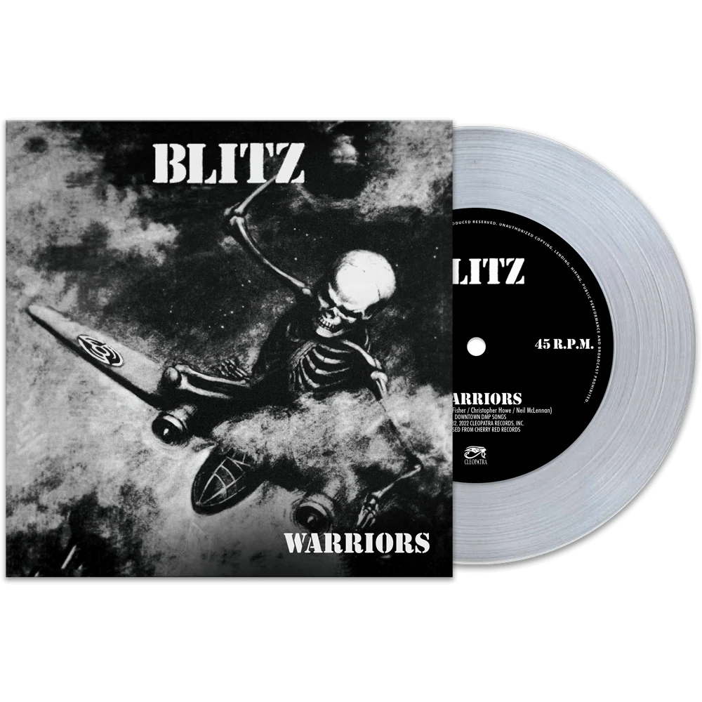 Blitz - Warriors (Clear 7" Vinyl)