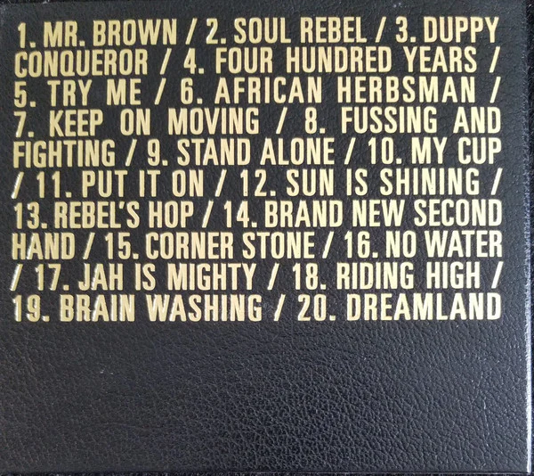 Bob Marley - Gold Collection 1970-1971 (CD) - Image 2
