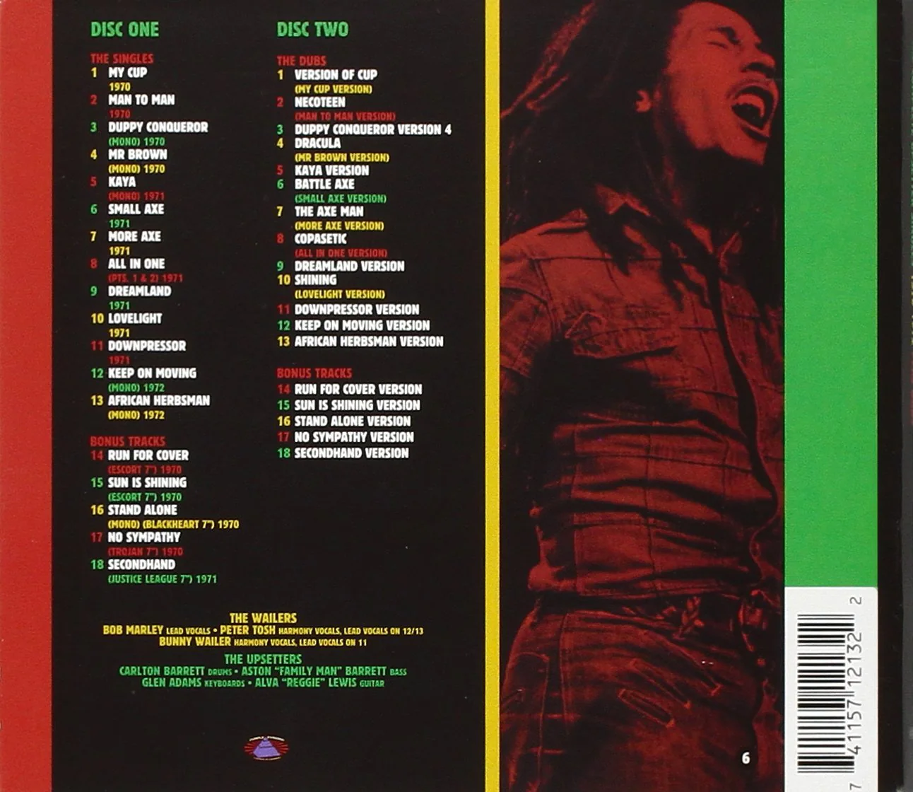 Bob Marley & The Wailers - Complete Upsetter Singles 1970-72 (2 CD) - Image 2