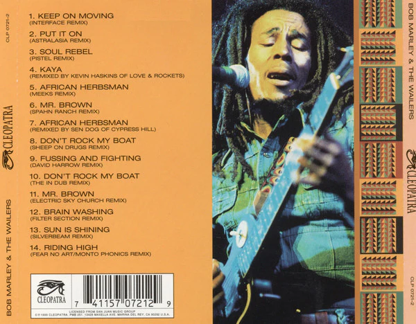 Bob Marley & The Wailers - Remix Revolution Greats (CD) - Image 3