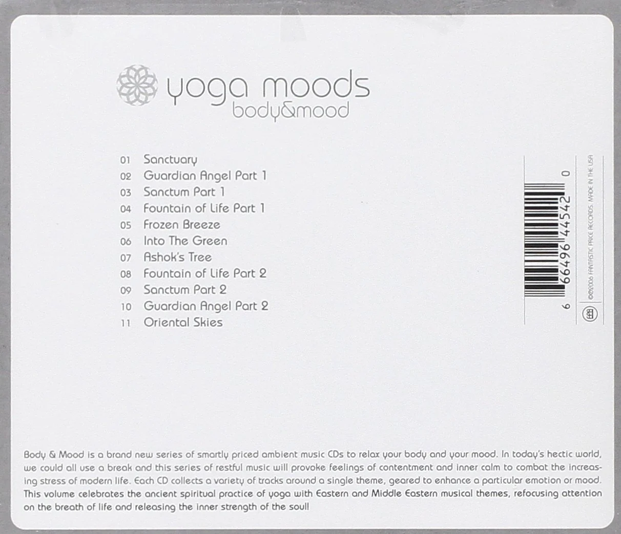 Body & Mood - Yoga Mood (CD) - Image 2