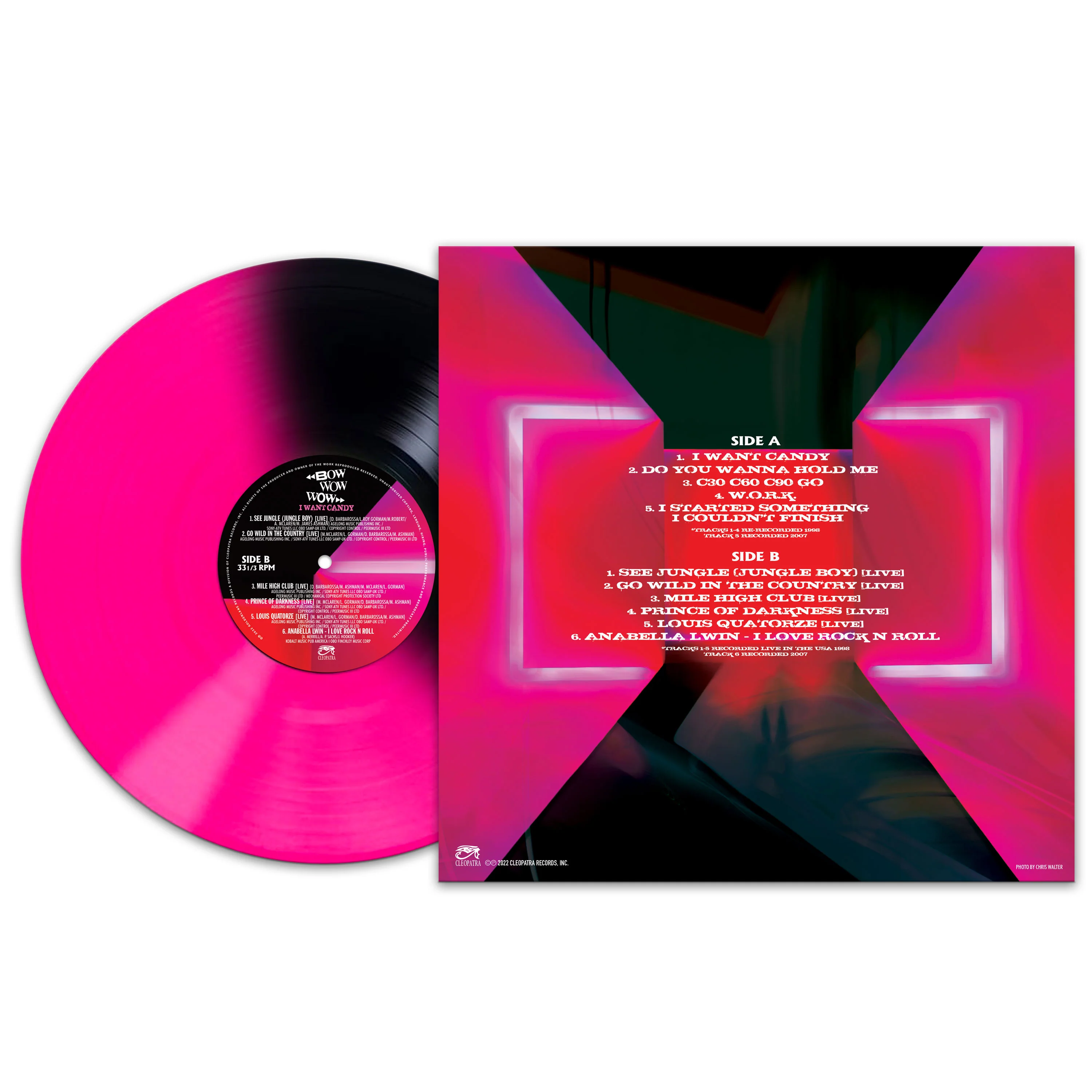 Bow Wow Wow - I Want Candy (Pink-Black Stripe Vinyl) - Image 2