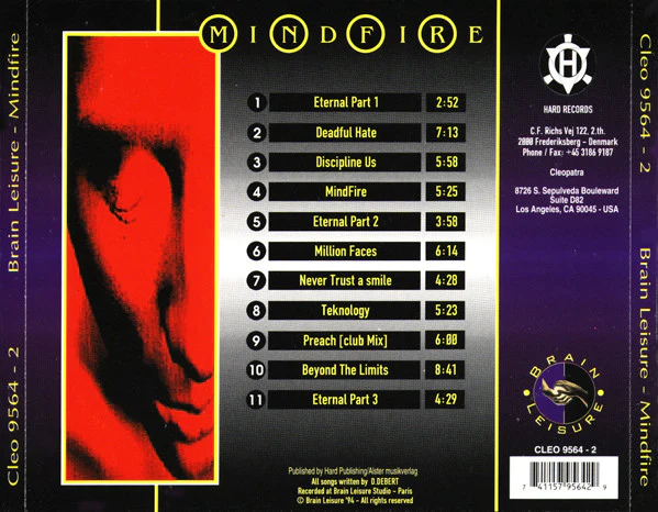 Brain Leisure - MindFire (CD) - Image 2