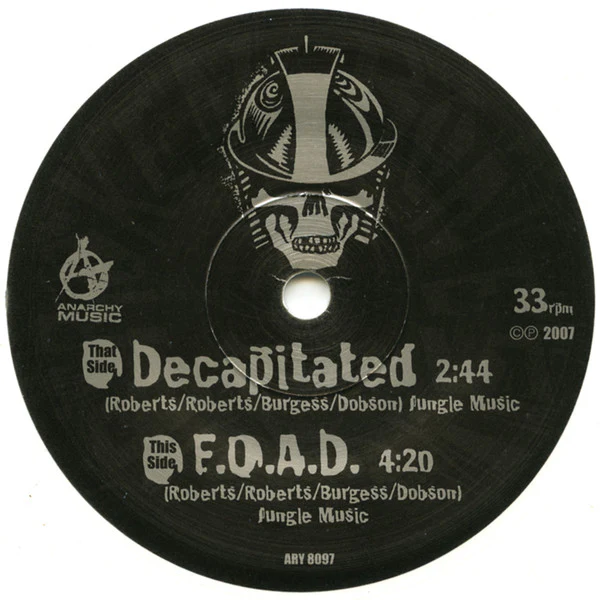 Broken Bones - Decapitated / F.O.A.D. (White 7" Vinyl) - Image 2