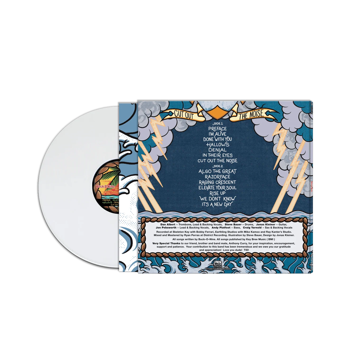 Buck-O-Nine - Cut Out The Noise (White Vinyl LP) - Image 2