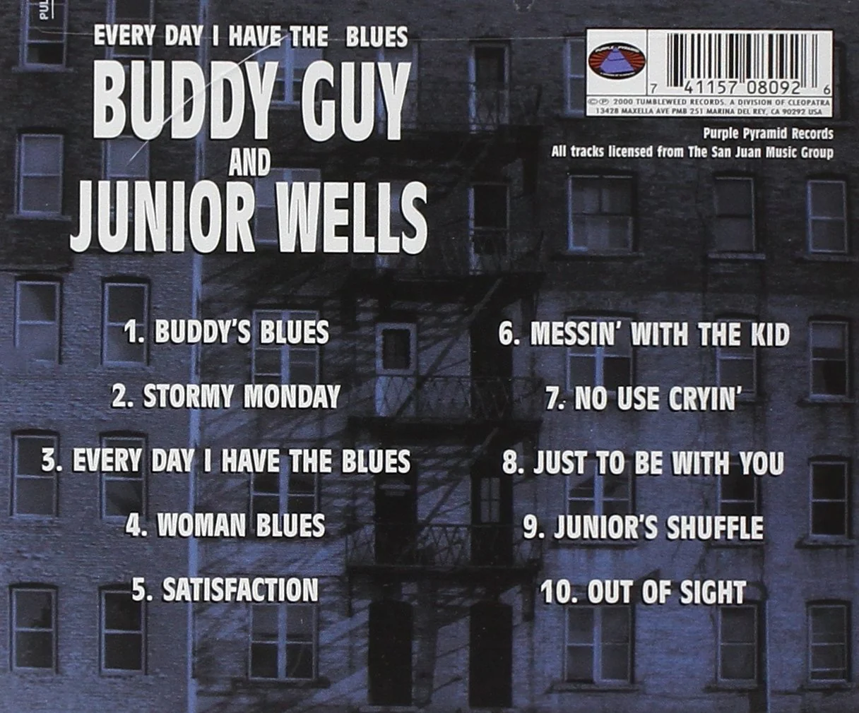 Buddy Guy & Junior Wells - Everyday I Have The Blues (CD) - Image 2