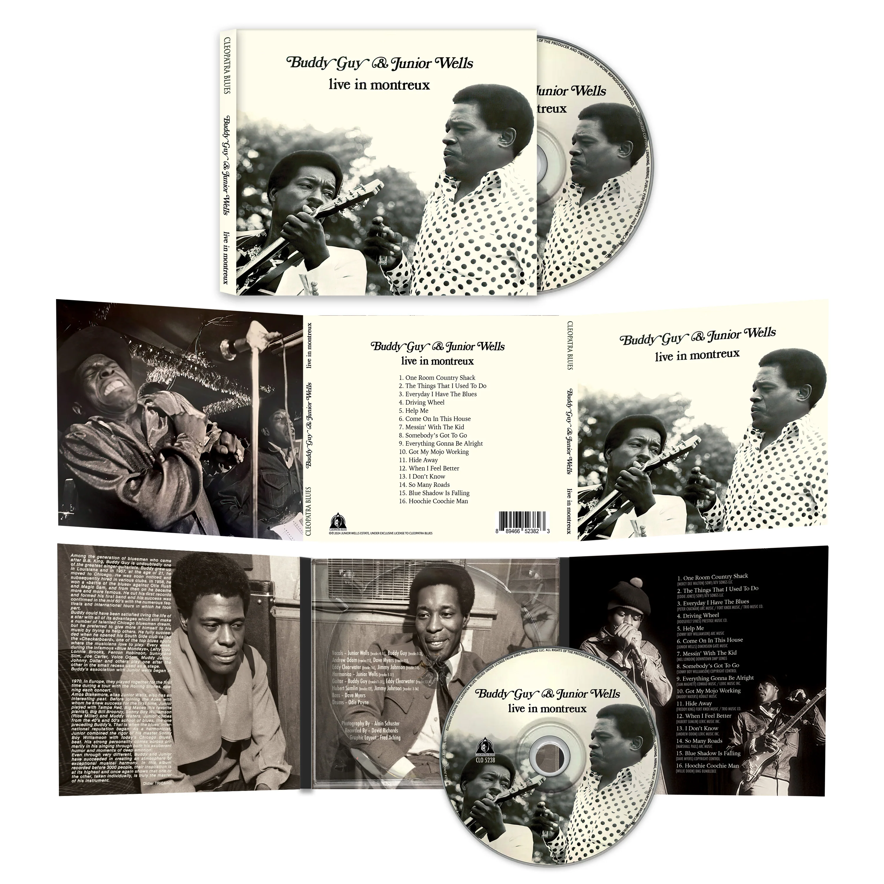 Buddy Guy & Junior Wells - Live In Montreux (CD Digipak) - Image 2