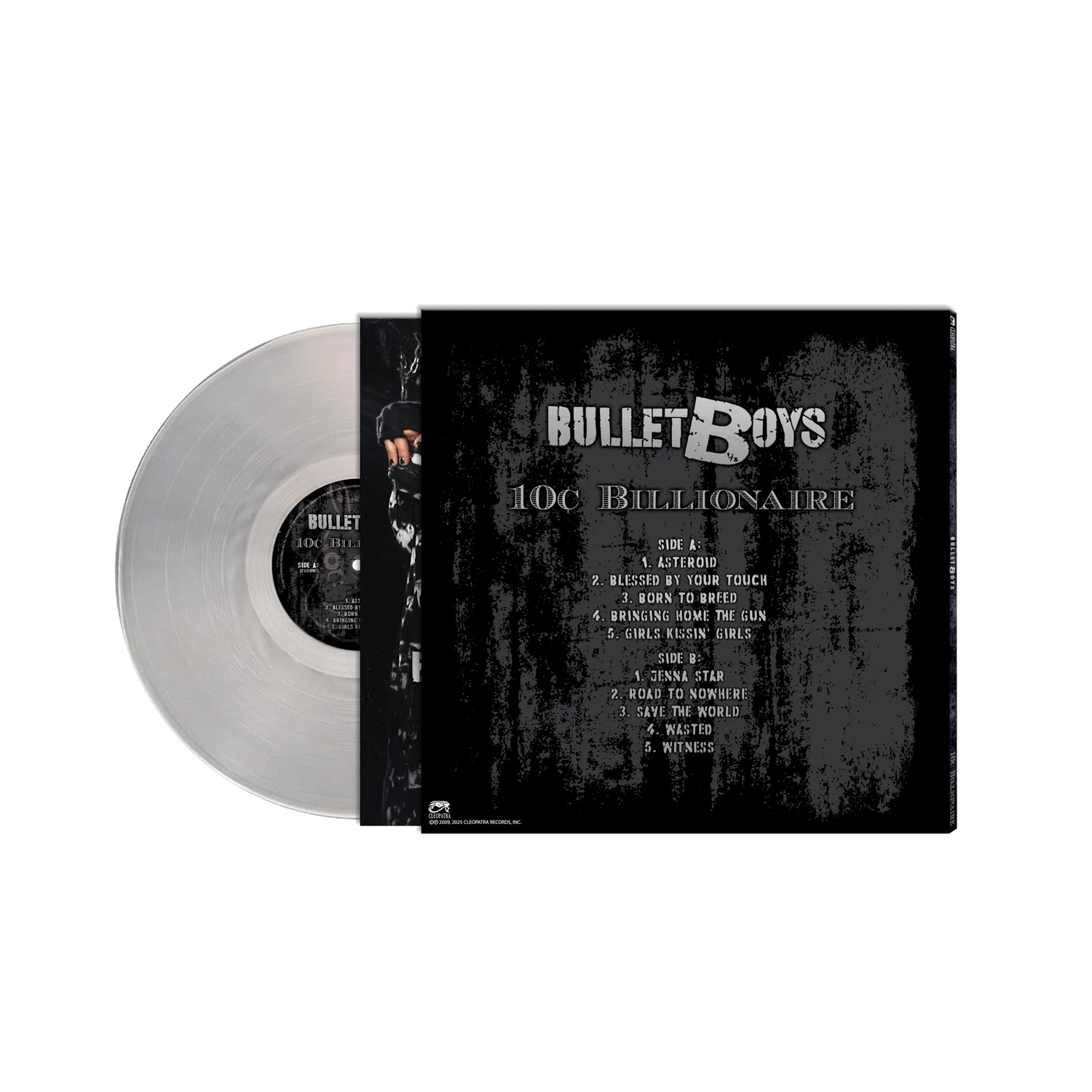 Bullet Boys - 10 Cent Billionaire  (Silver Vinyl LP) - Image 2