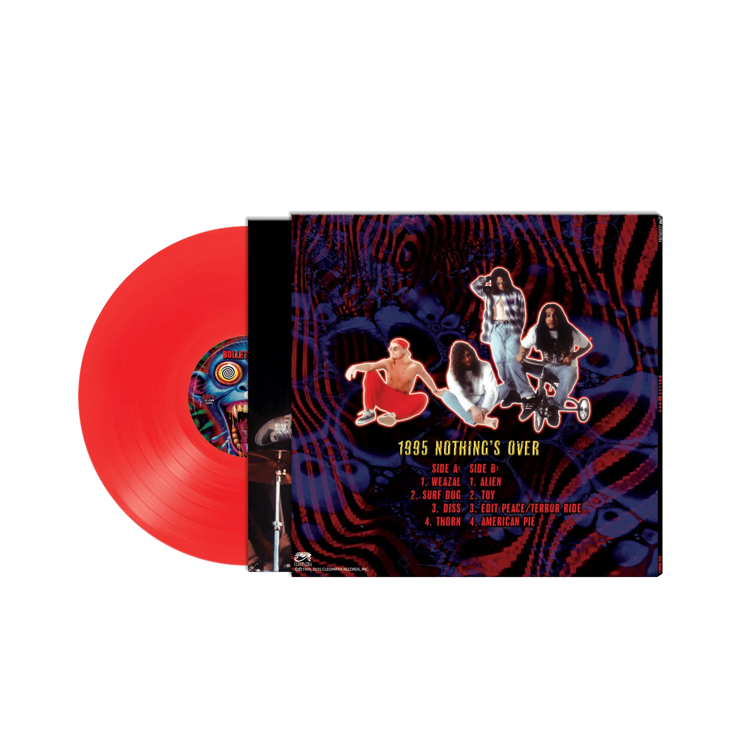 Bullet Boys - Acid Monkey (Red Vinyl LP) - Image 2