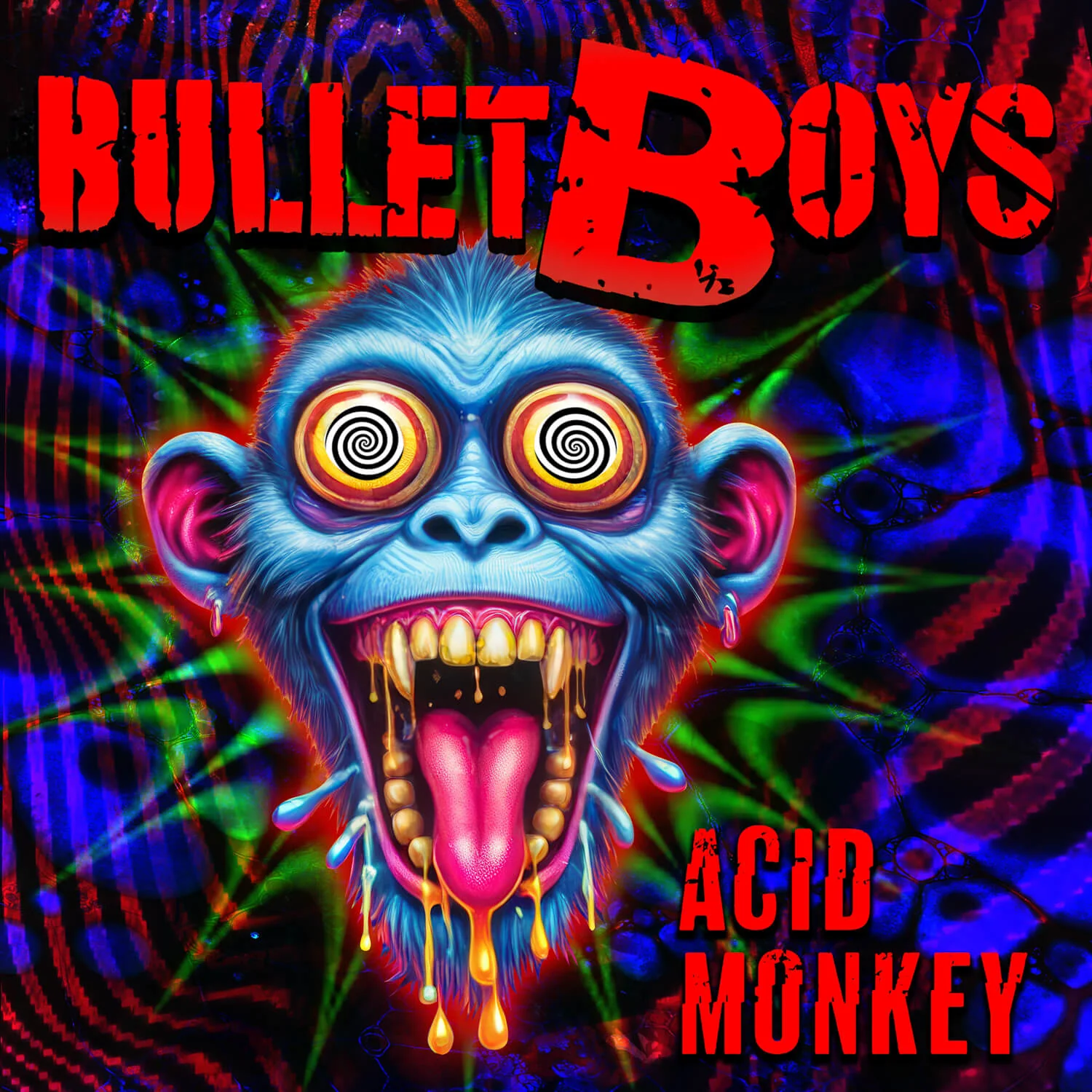 Bullet Boys - Acid Monkey (Red Vinyl LP) - Image 3