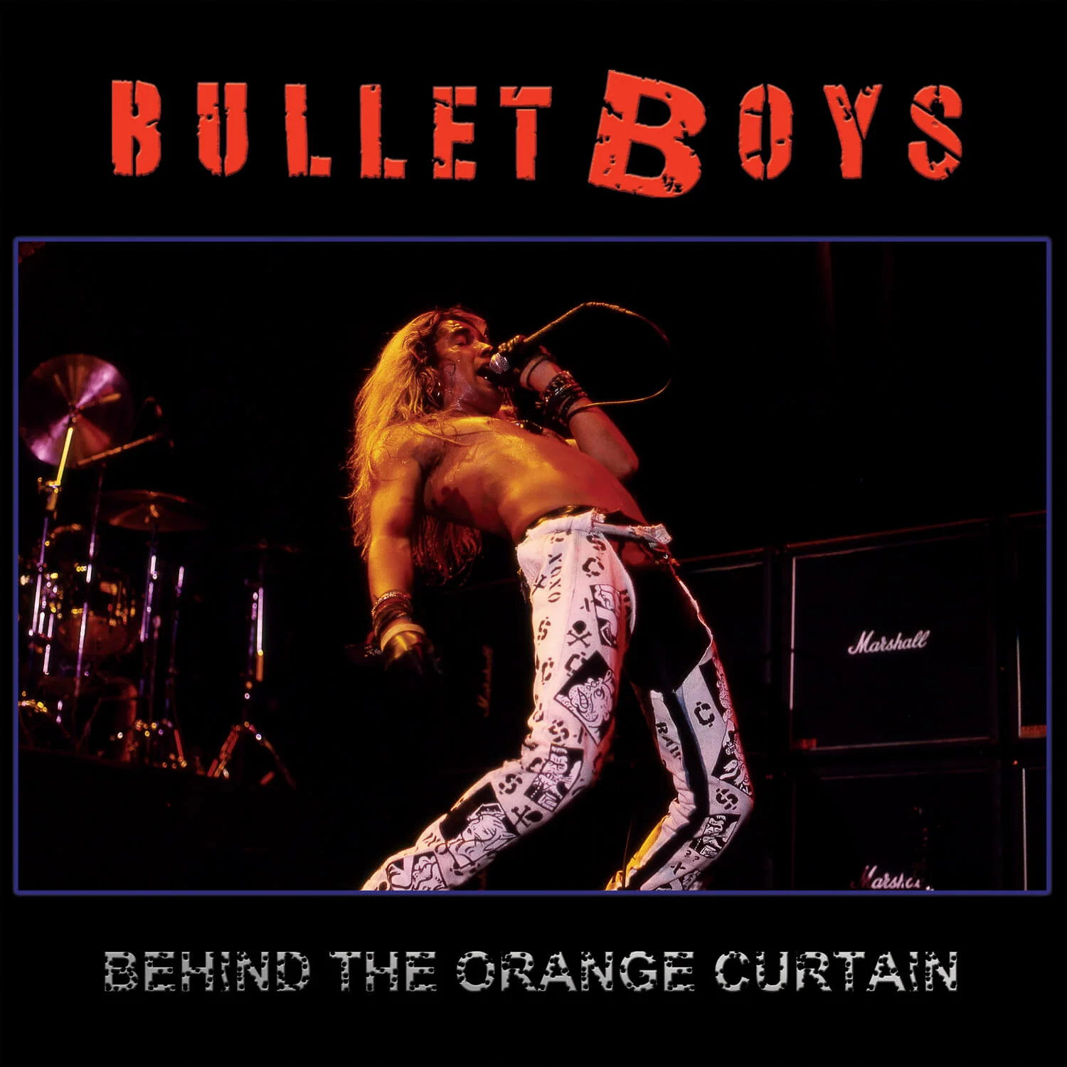 Bullet Boys - Behind The Orange Curtain (Red Marble Vinyl LP) - Image 3