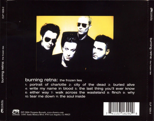 Burning Retna - The Frozen Lies (CD) - Image 2