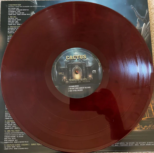 Cactus - Temple Of Blues (Double Red Marble Vinyl) - Image 5
