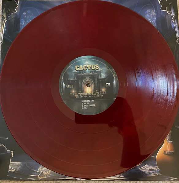 Cactus - Temple Of Blues (Double Red Marble Vinyl) - Image 6