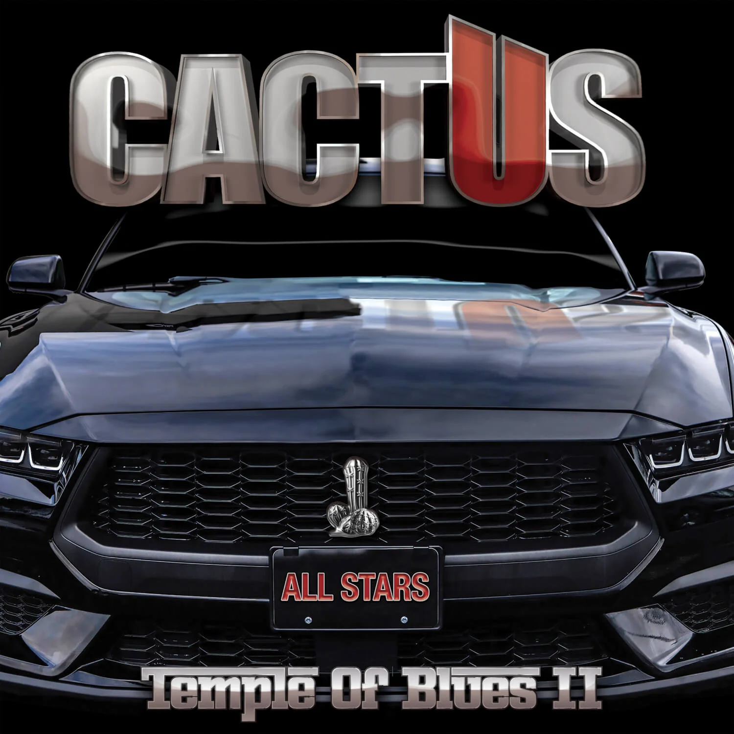 Cactus - Temple Of Blues II - All-Stars (Blue Marble Vinyl LP) - Image 3