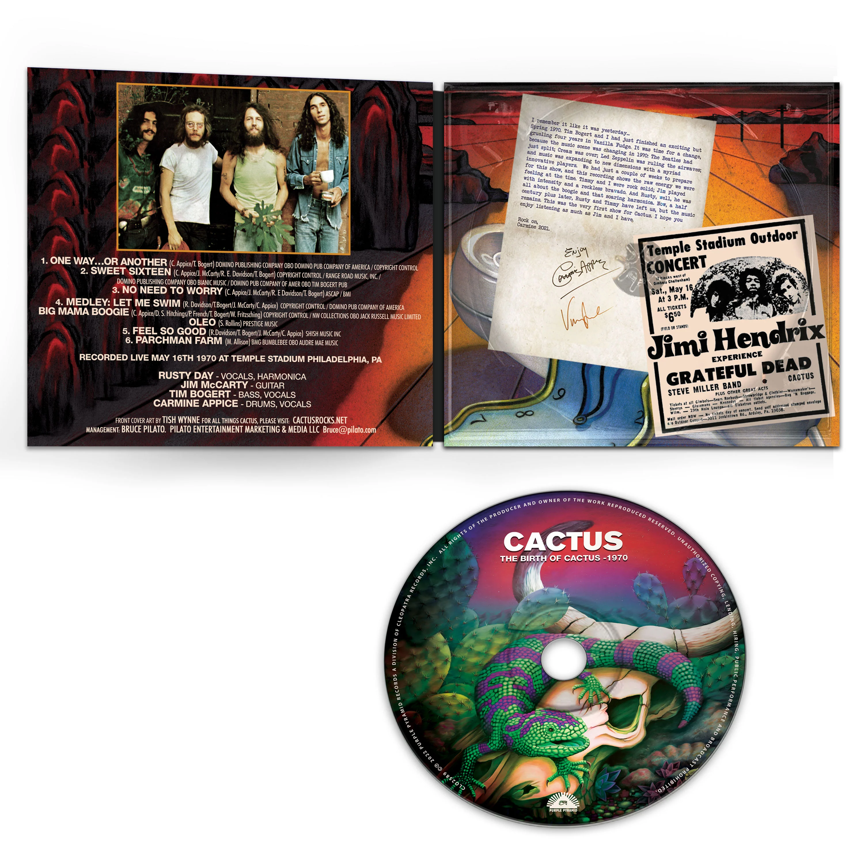 Cactus - The Birth of Cactus - 1970 (CD) - Image 3
