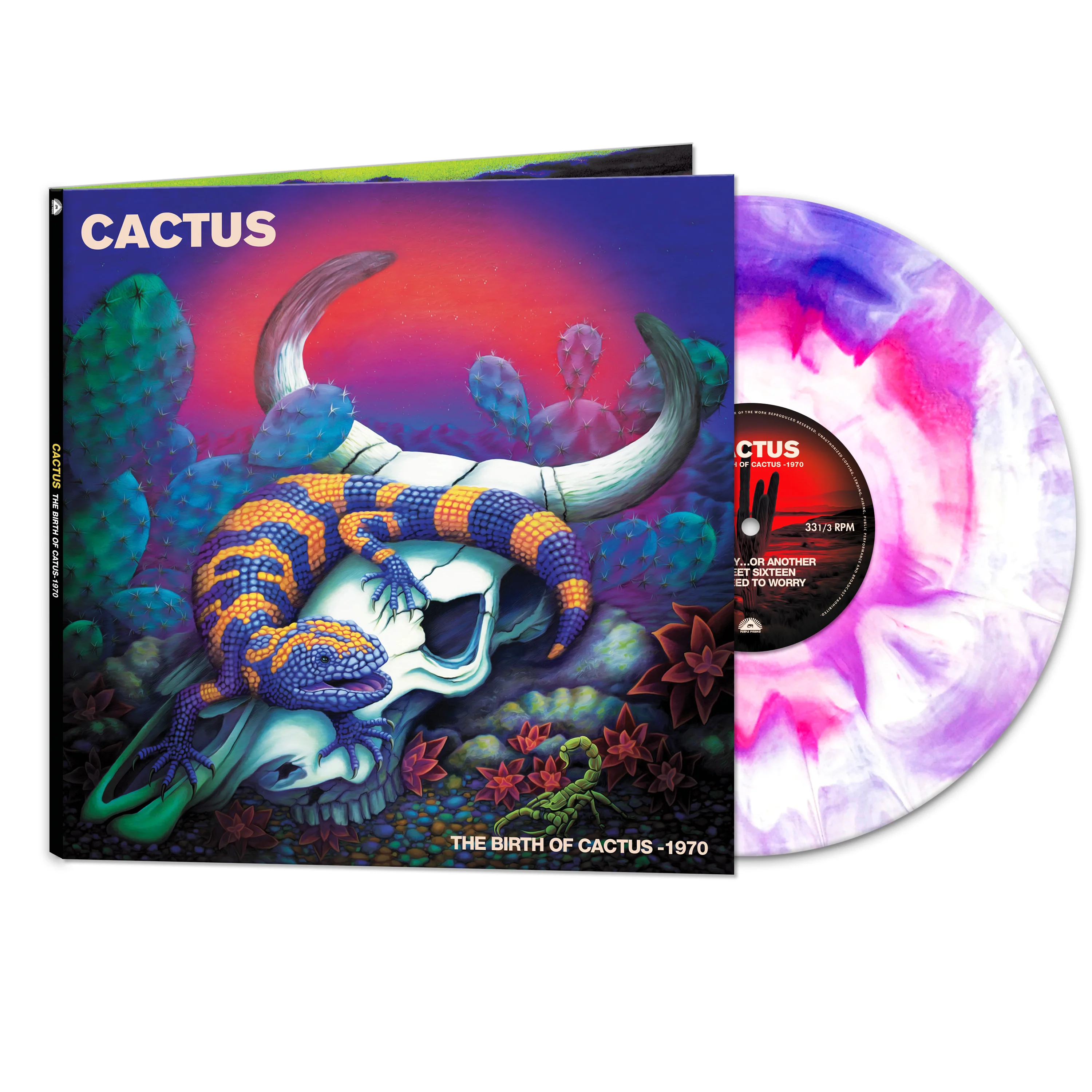Cactus - The Birth of Cactus - 1970 (Limited Edition Purple Haze Vinyl) - Image 4
