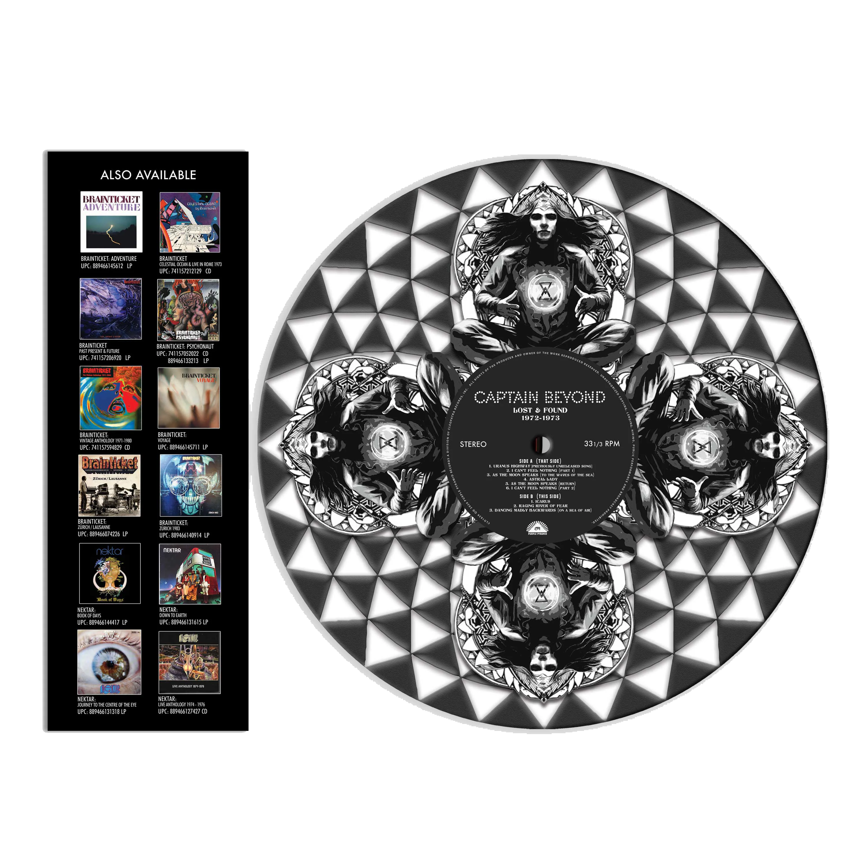 Captain Beyond - Lost & Found 1972-1973 (Picture Disc Vinyl) - Image 2