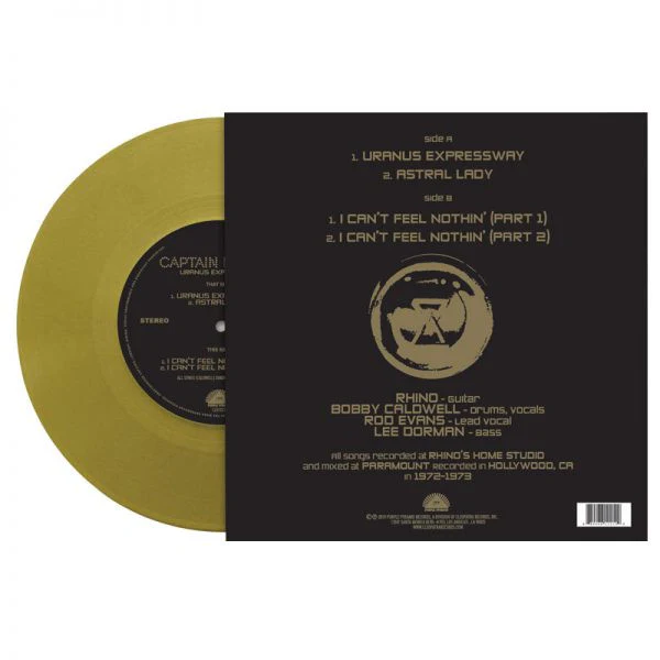 Captain Beyond - Uranus Expressway (Limited Edition Gold 7" Vinyl) - Image 2