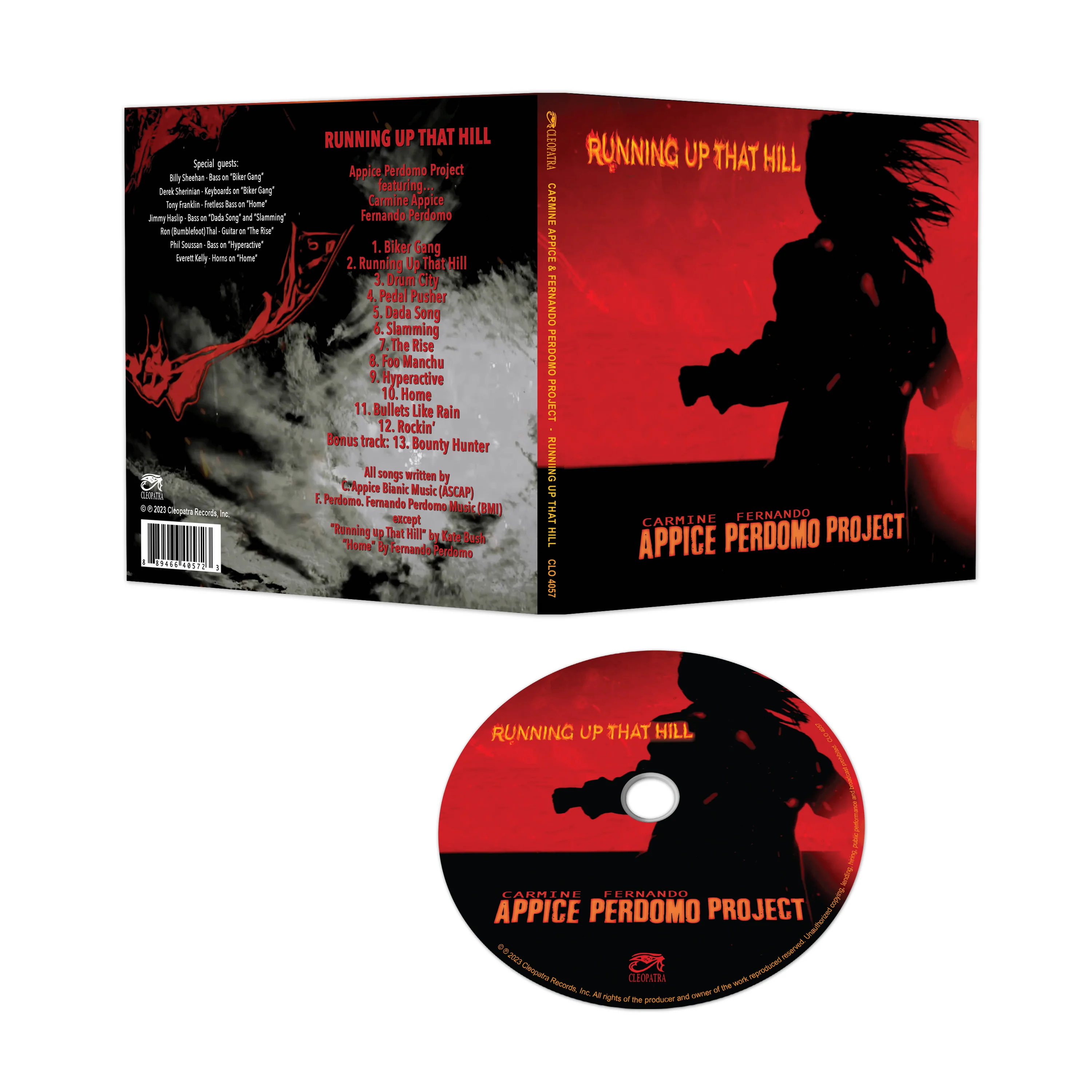 Carmine Appice & Fernando Perdomo - Running Up That Hill (CD) - Image 2