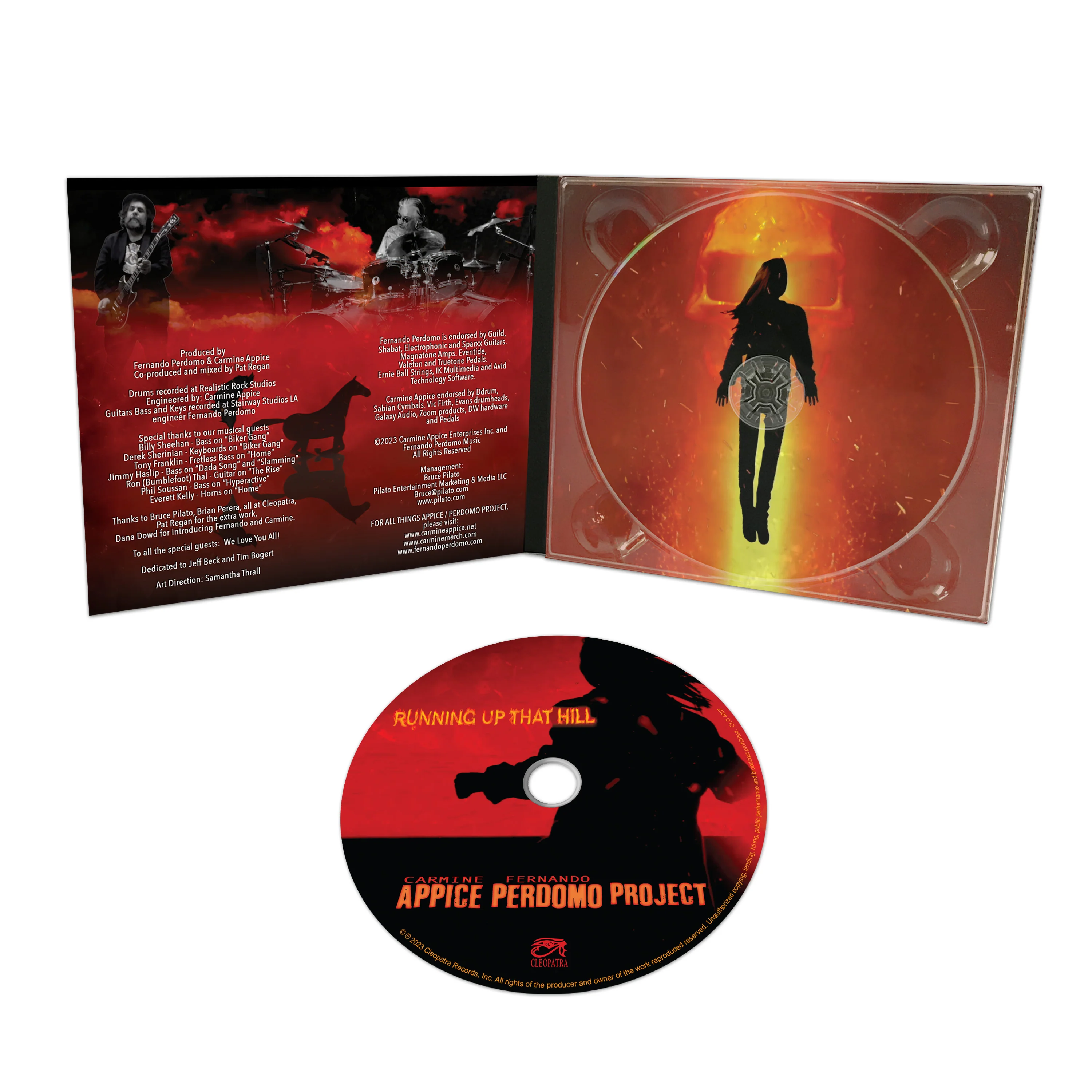 Carmine Appice & Fernando Perdomo - Running Up That Hill (CD) - Image 3