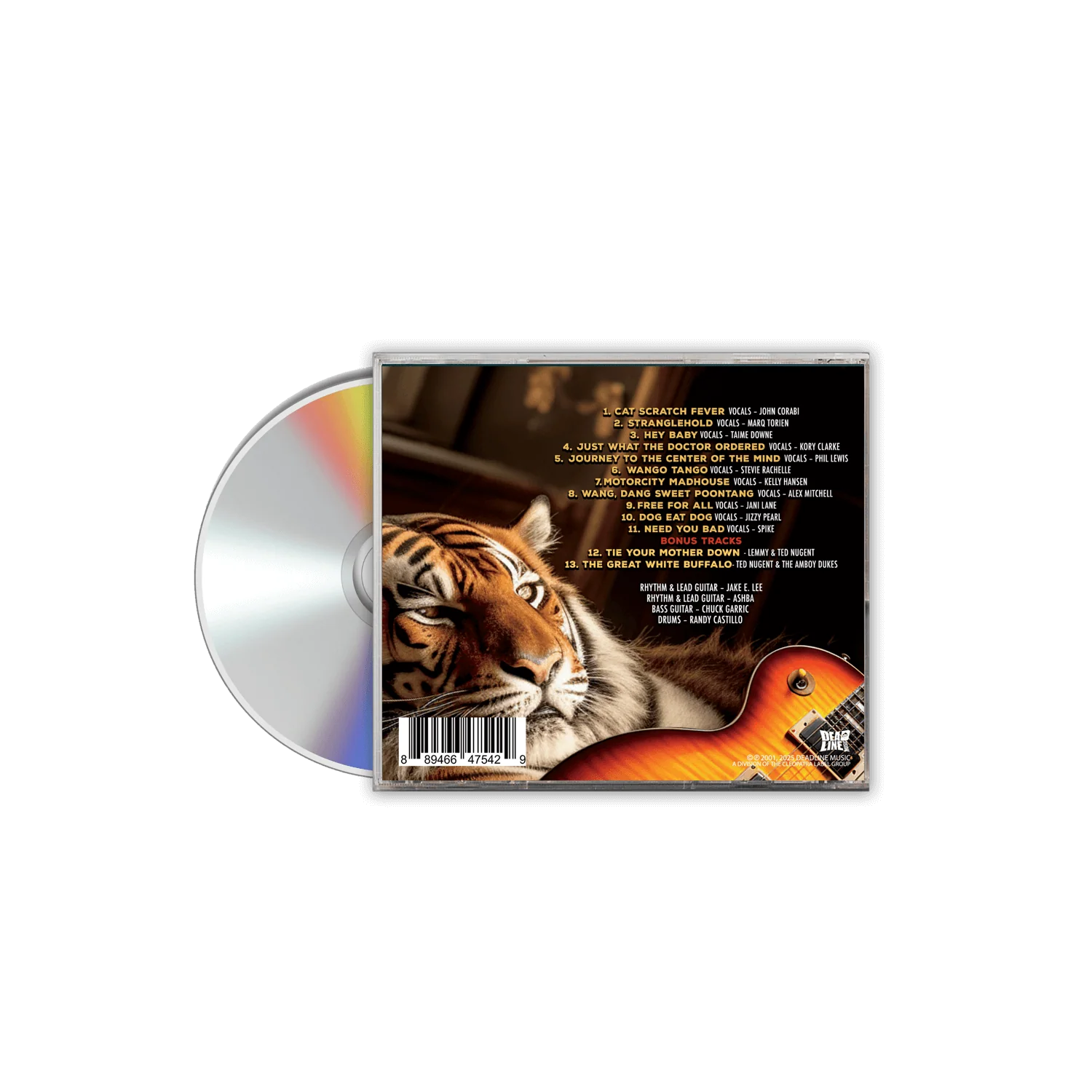 Cat Scratch Fever - A Tribute To Ted Nugent (CD) - Image 2