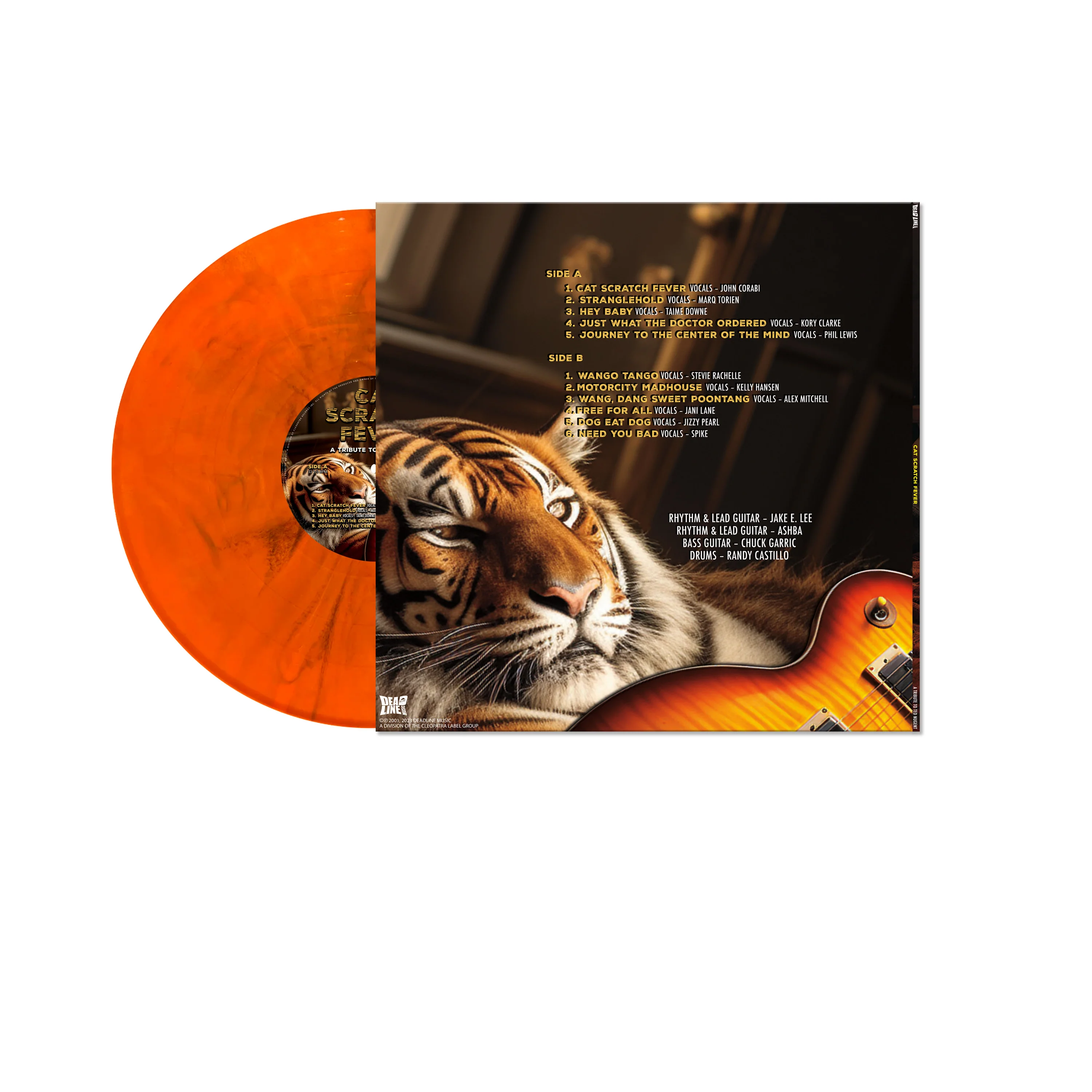 Cat Scratch Fever - A Tribute To Ted Nugent (Orange Marble Vinyl) - Image 2