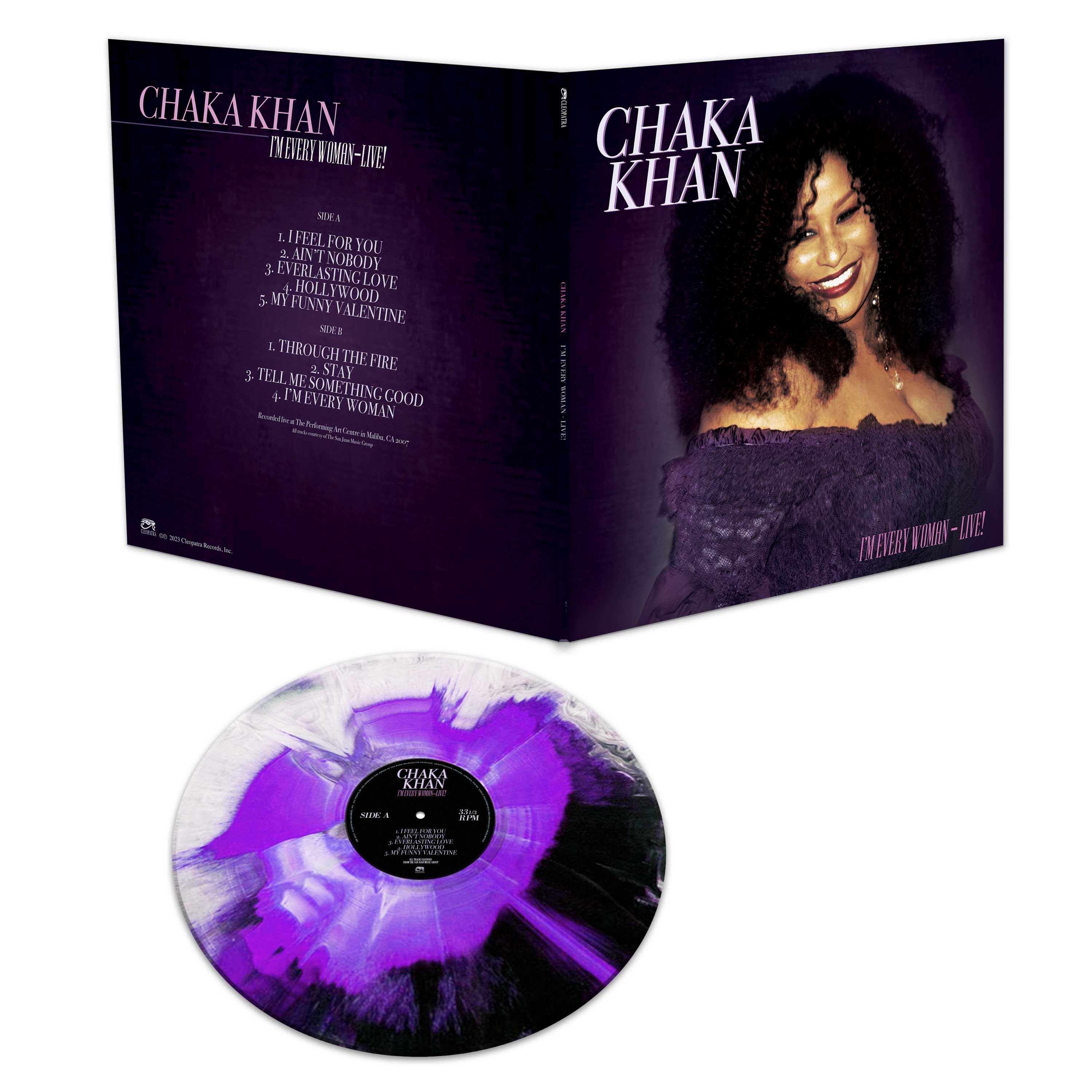Chaka Khan – I’m Every Woman – Live (Purple-White Haze Vinyl) - Image 2