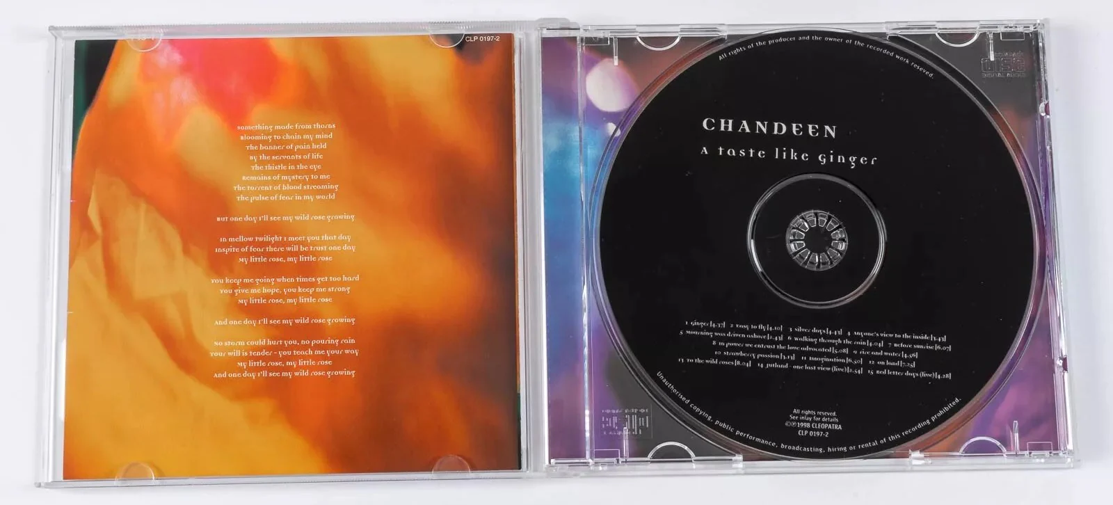 Chandeen - A Taste Of Ginger (CD) - Image 2
