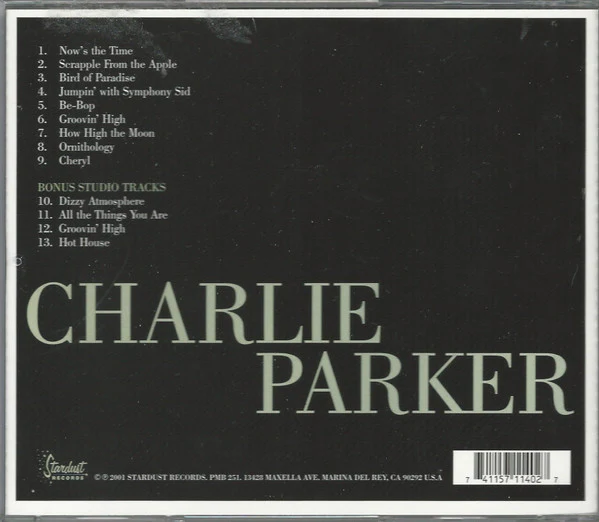 Charlie Parker - Jumpin At The Roost 1948-1949 (CD) - Image 2
