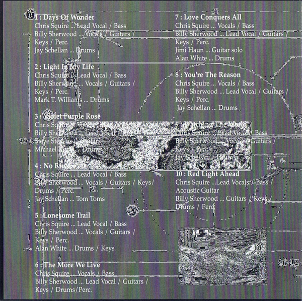 Chris Squire & Billy Sherwood - Conspiracy (CD) - Image 2