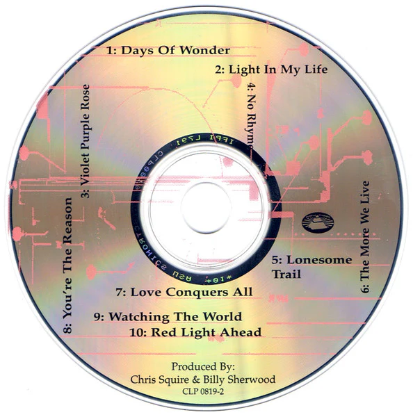 Chris Squire & Billy Sherwood - Conspiracy (CD) - Image 6