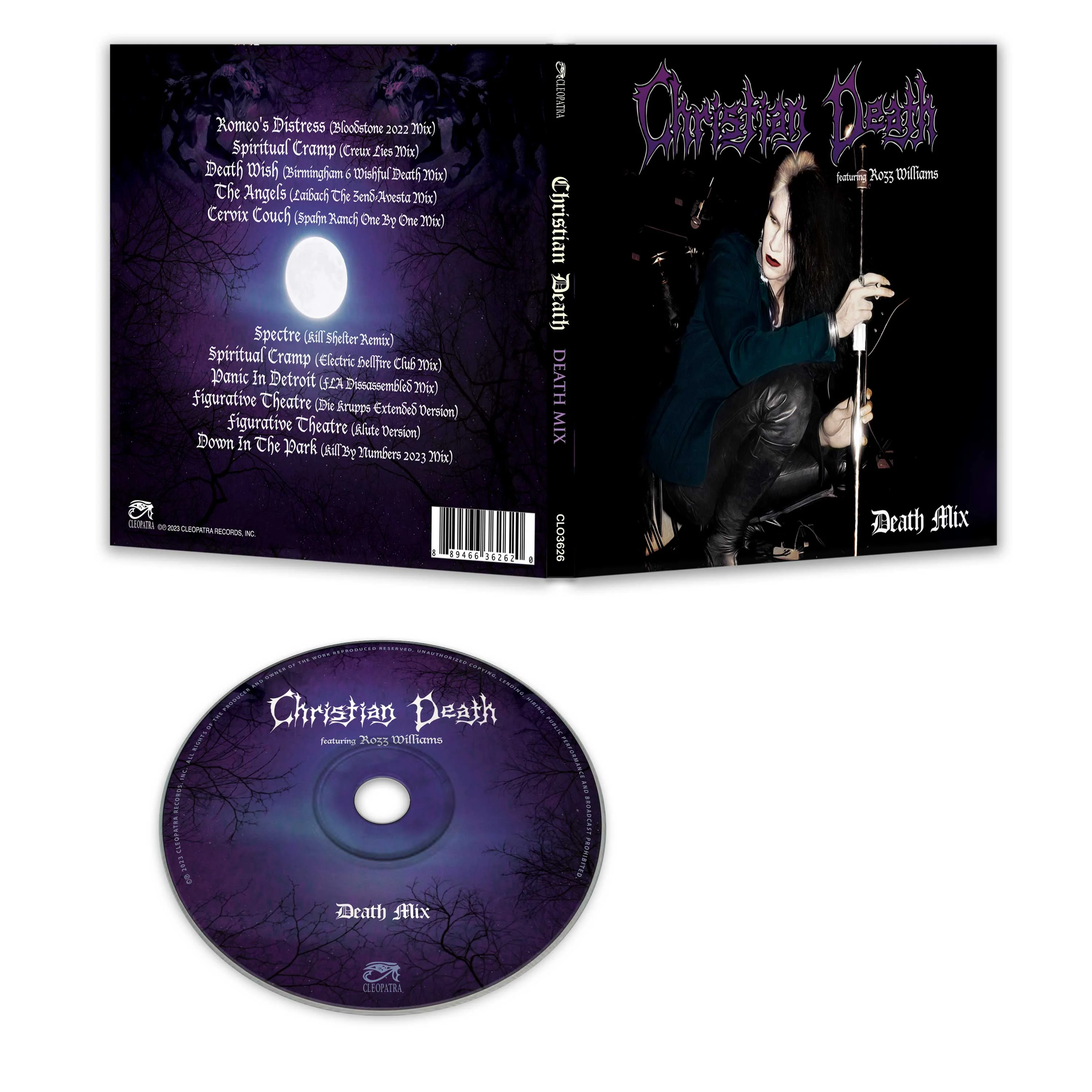 Christian Death featuring Rozz Williams - Death Mix (CD) - Image 2