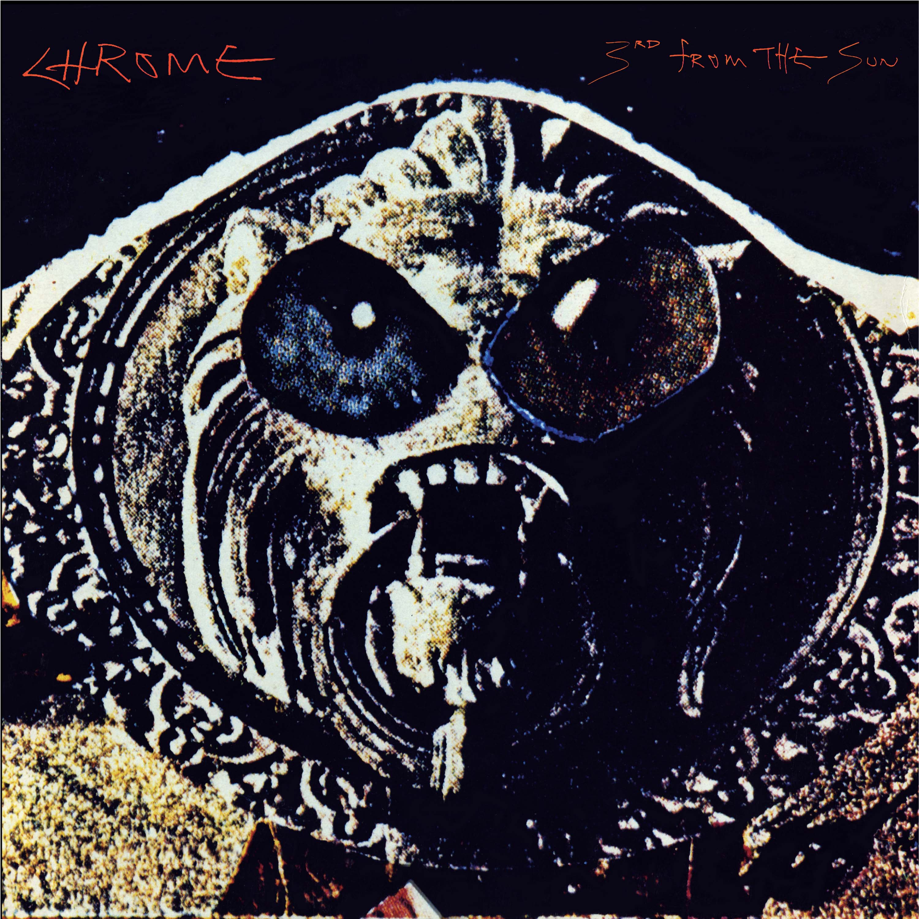 Chrome - 3rd From The Sun (Blue-Red Starburst Vinyl) - Image 4