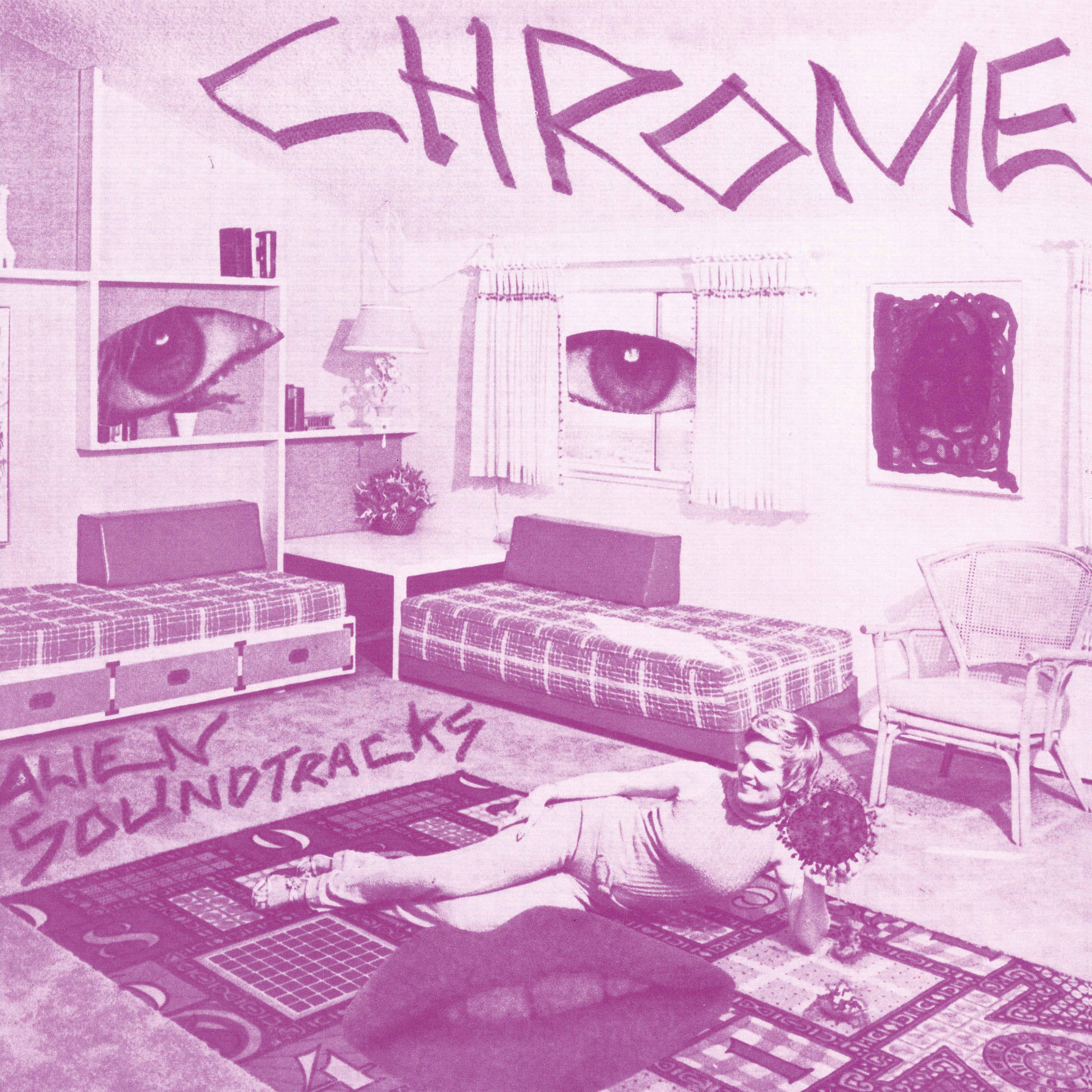 Chrome - Alien Soundtracks (Purple Splatter Vinyl) - Image 3