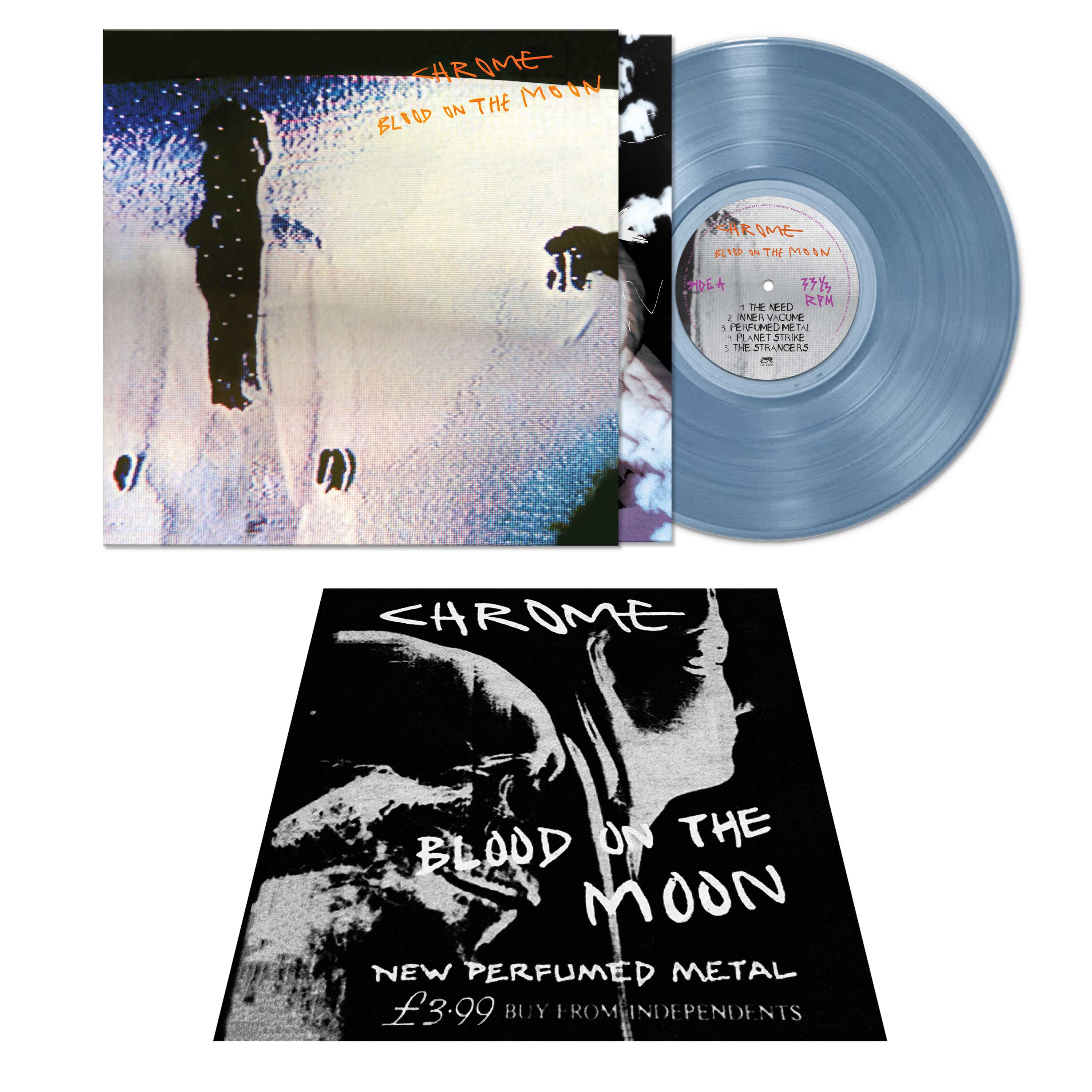 Chrome - Blood On The Moon (Ice Blue Vinyl) - Image 2
