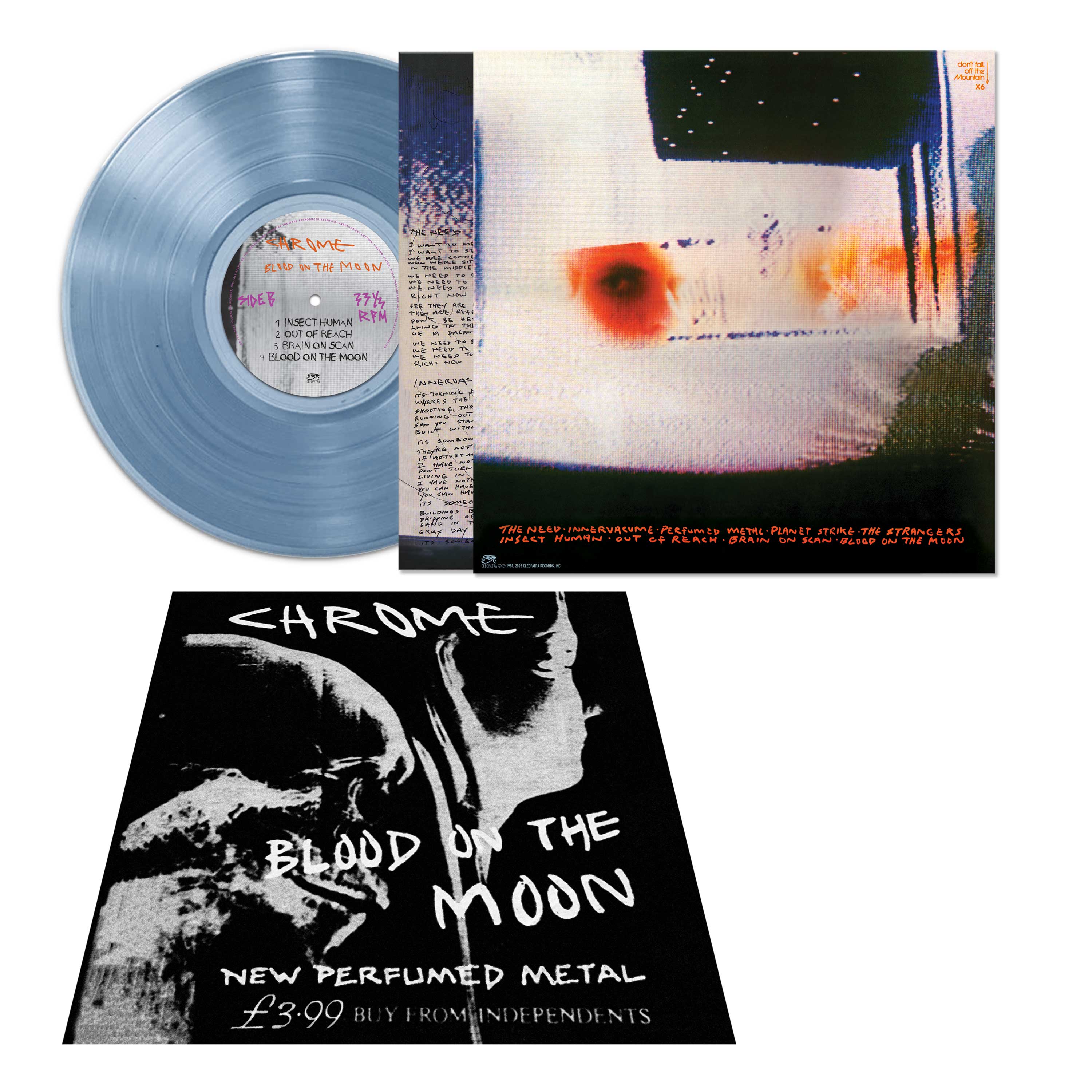 Chrome - Blood On The Moon (Ice Blue Vinyl) - Image 3