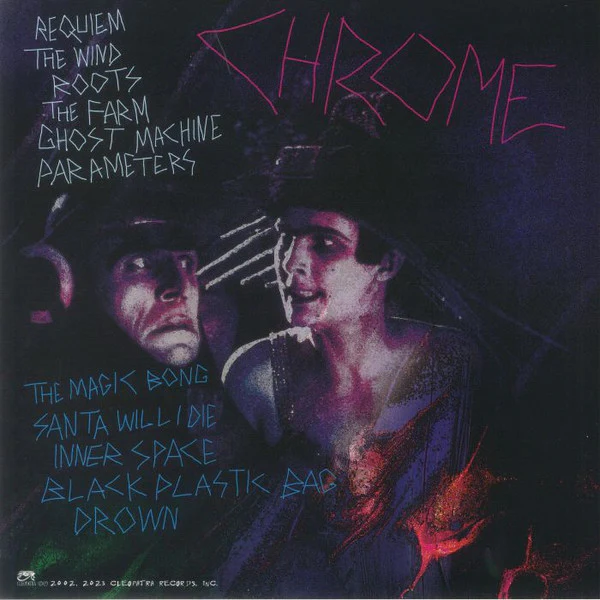 Chrome - Ghost Machine (Blue-Purple Splatter Vinyl) - Image 2