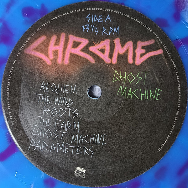 Chrome - Ghost Machine (Blue-Purple Splatter Vinyl) - Image 5