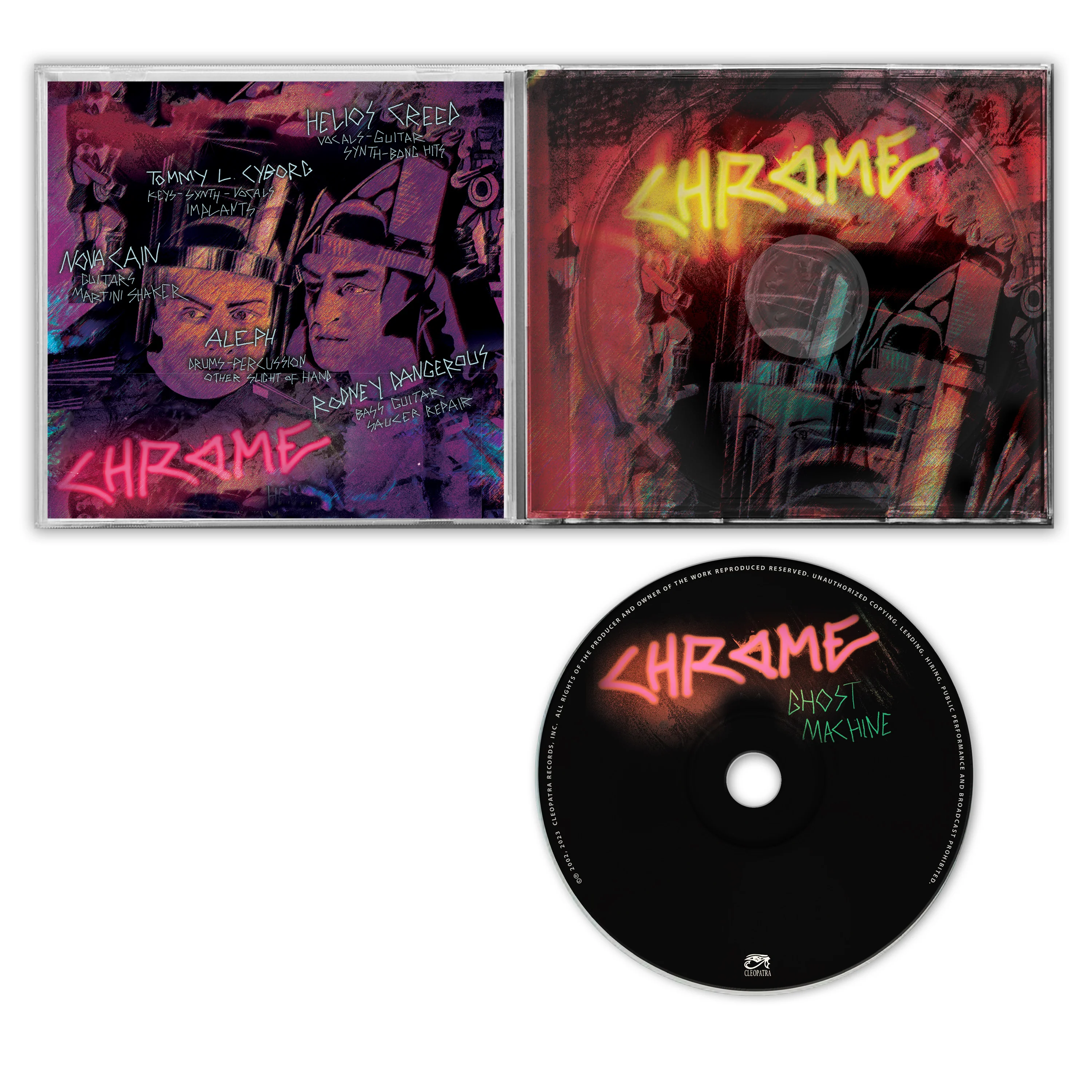 Chrome - Ghost Machine (CD) - Image 3