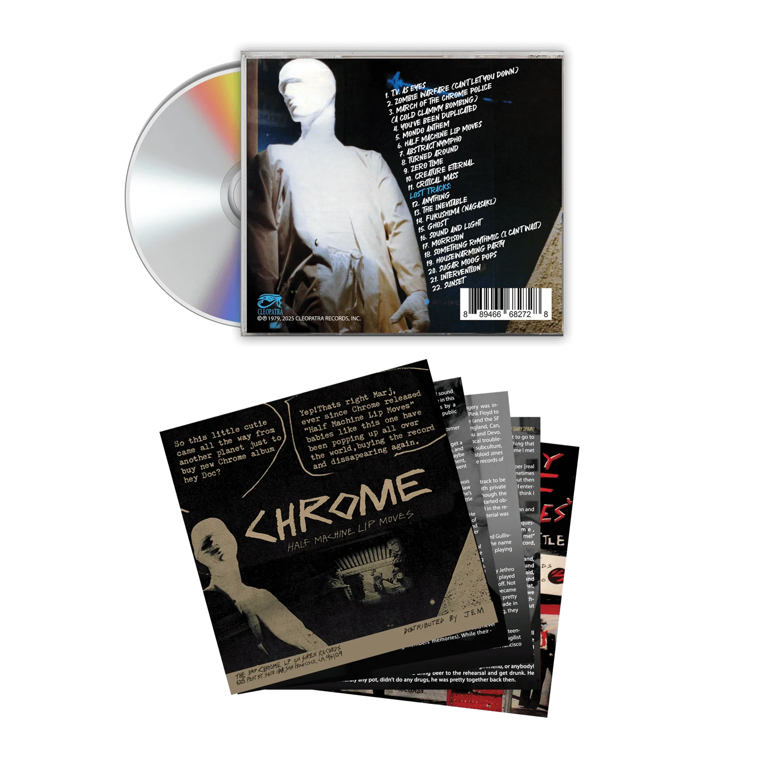 Chrome - Half Machine Lip Moves - Deluxe Edition (CD) - Image 2