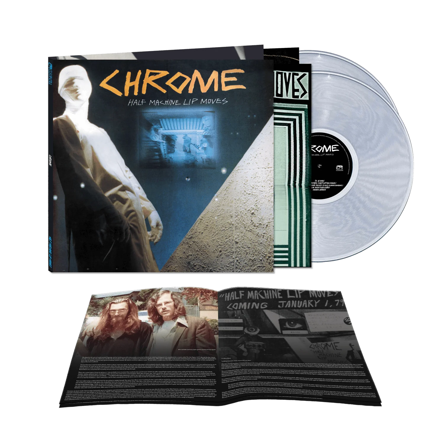 Chrome - Half Machine Lip Moves - Deluxe Edition (Colored Double LP Vinyl) - Image 4
