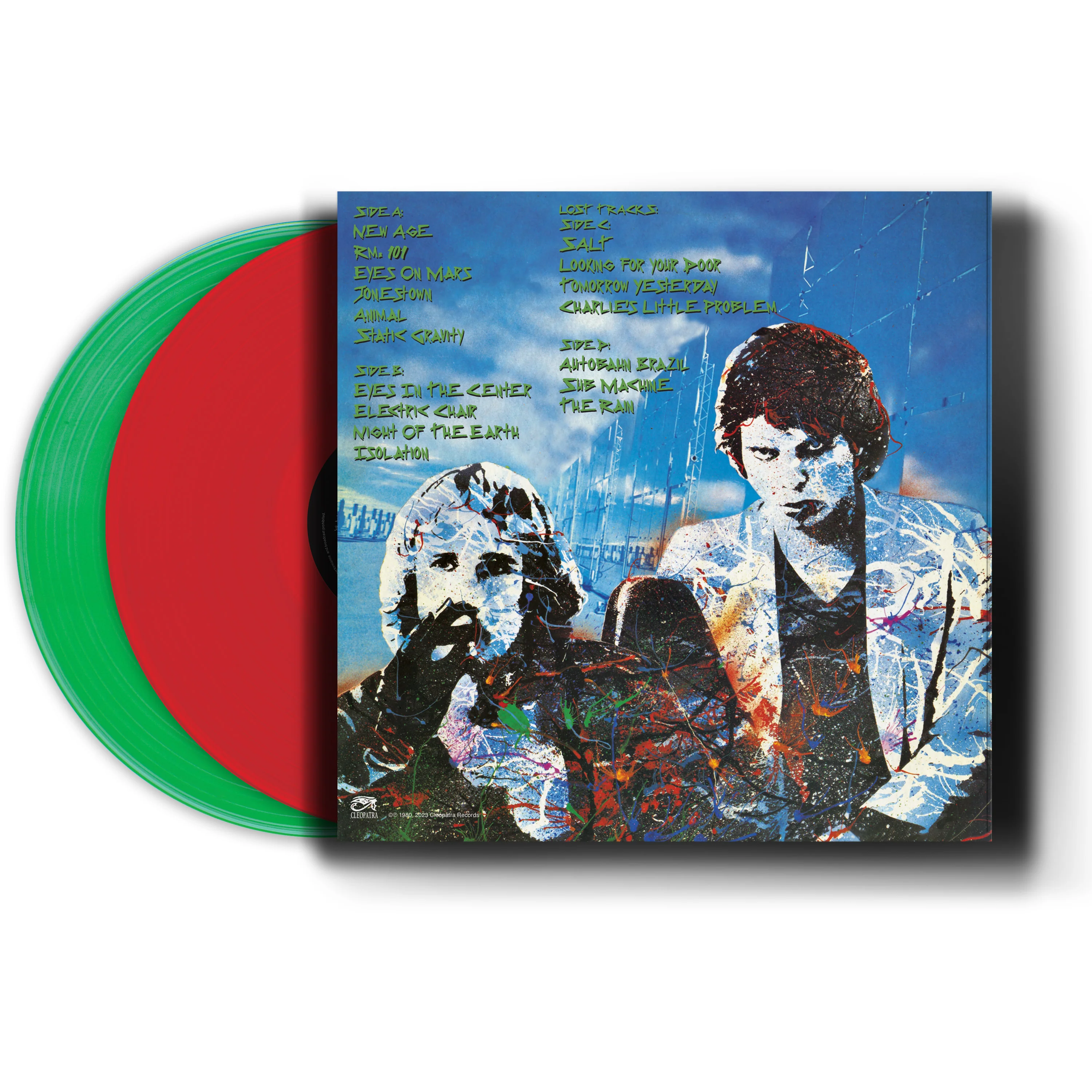 Chrome - Red Exposure (Red & Green Double Vinyl) - Image 2