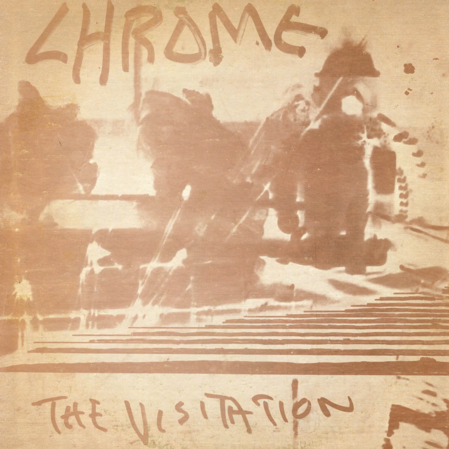 Chrome - The Visitation - 50th Anniversary Edition (Gold/Black Splatter Vinyl LP) - Image 3