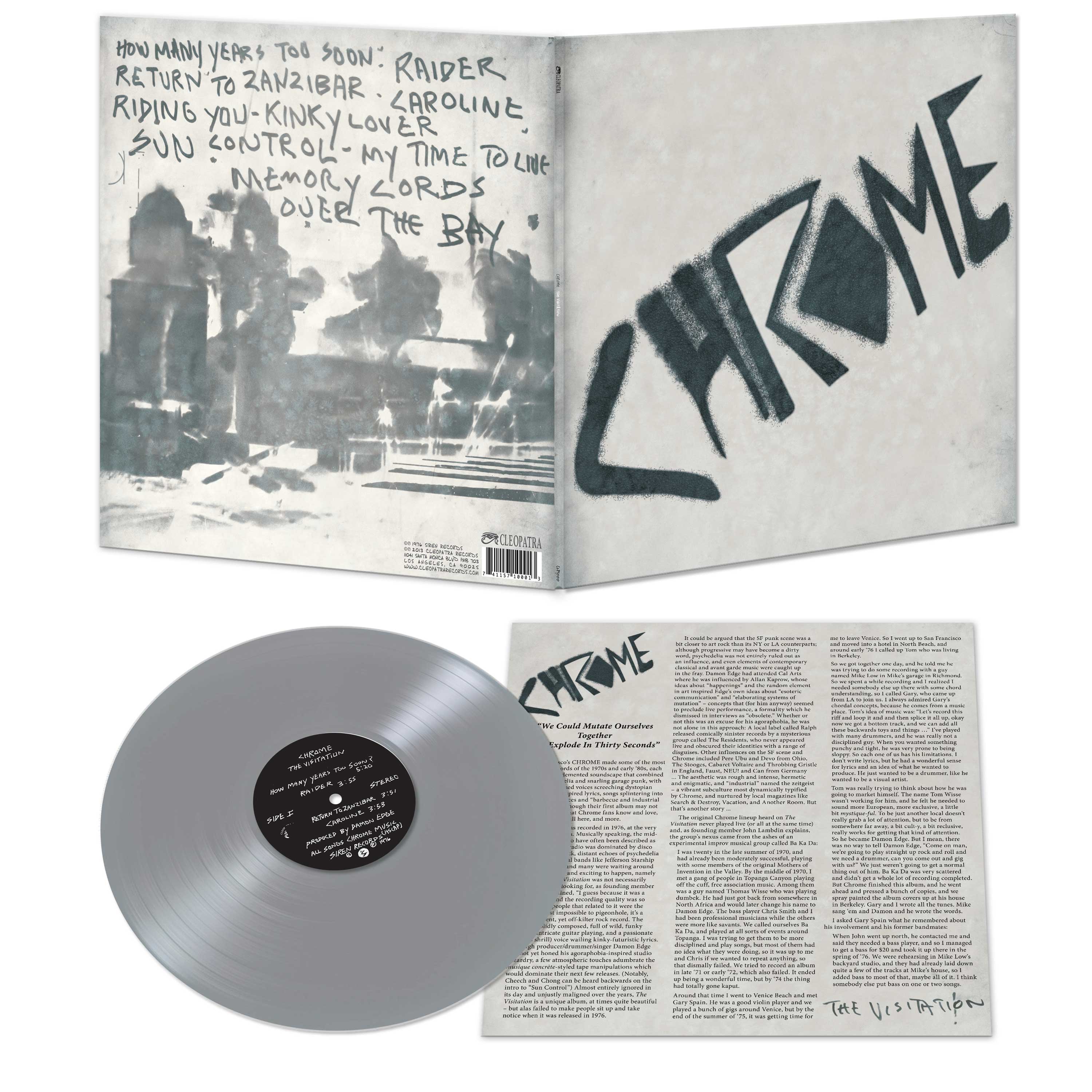 Chrome - The Visitation (Limited Edition Silver Vinyl) - Image 2