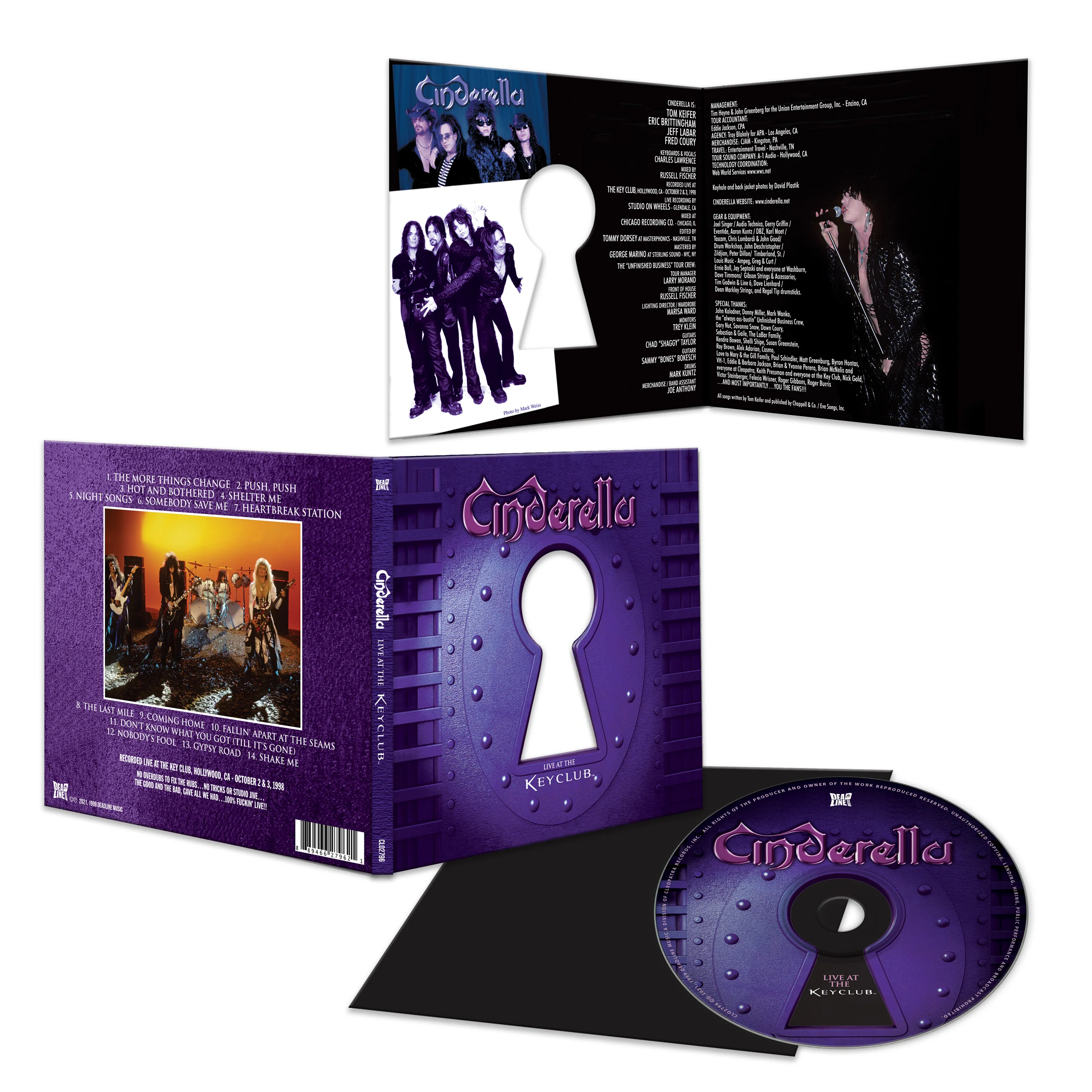 Cinderella - Live at the Key Club (CD) - Image 2