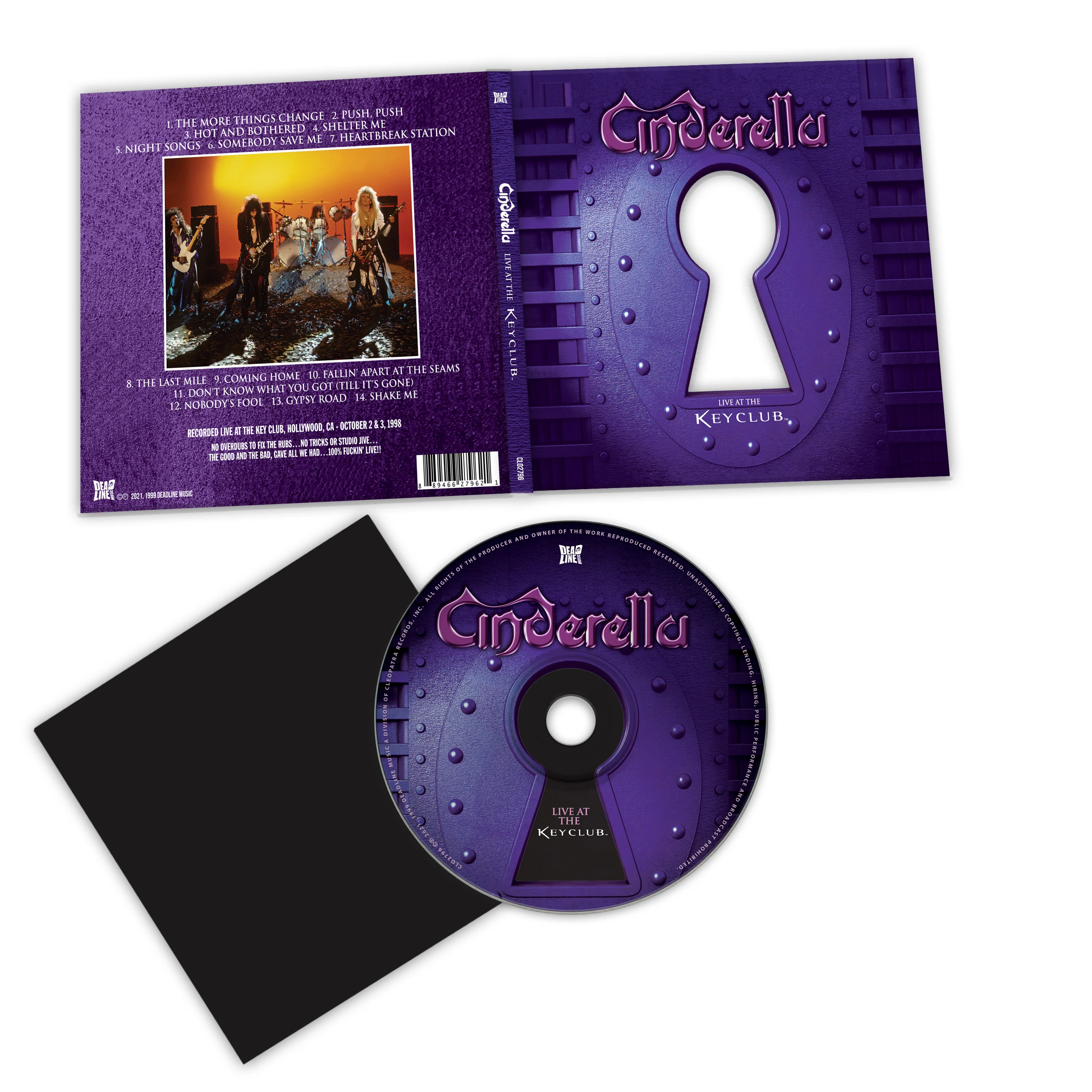 Cinderella - Live at the Key Club (CD) - Image 3