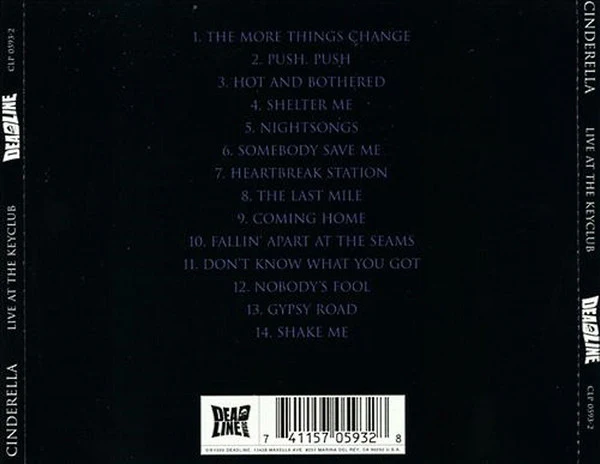 Cinderella - Live at the Key Club (CD) - Image 3