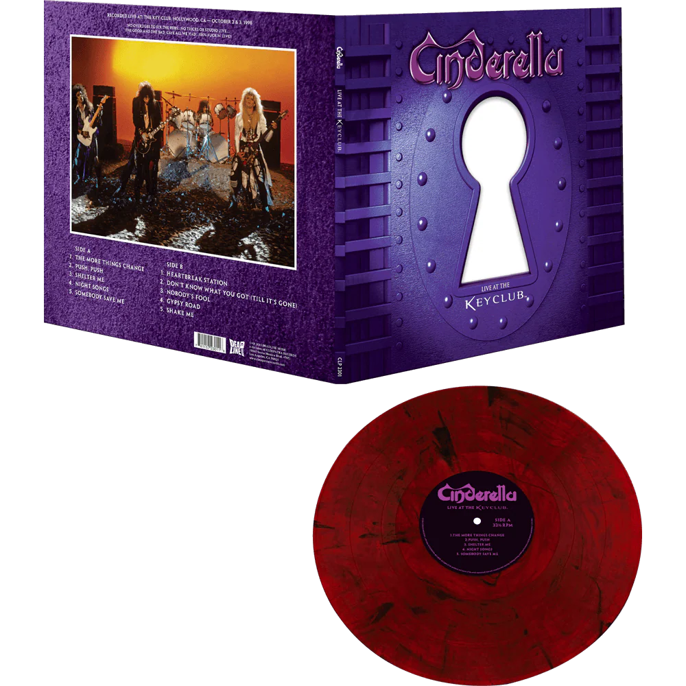 Cinderella - Live at the Key Club (Limited Edition Red Marble Vinyl) - Image 2