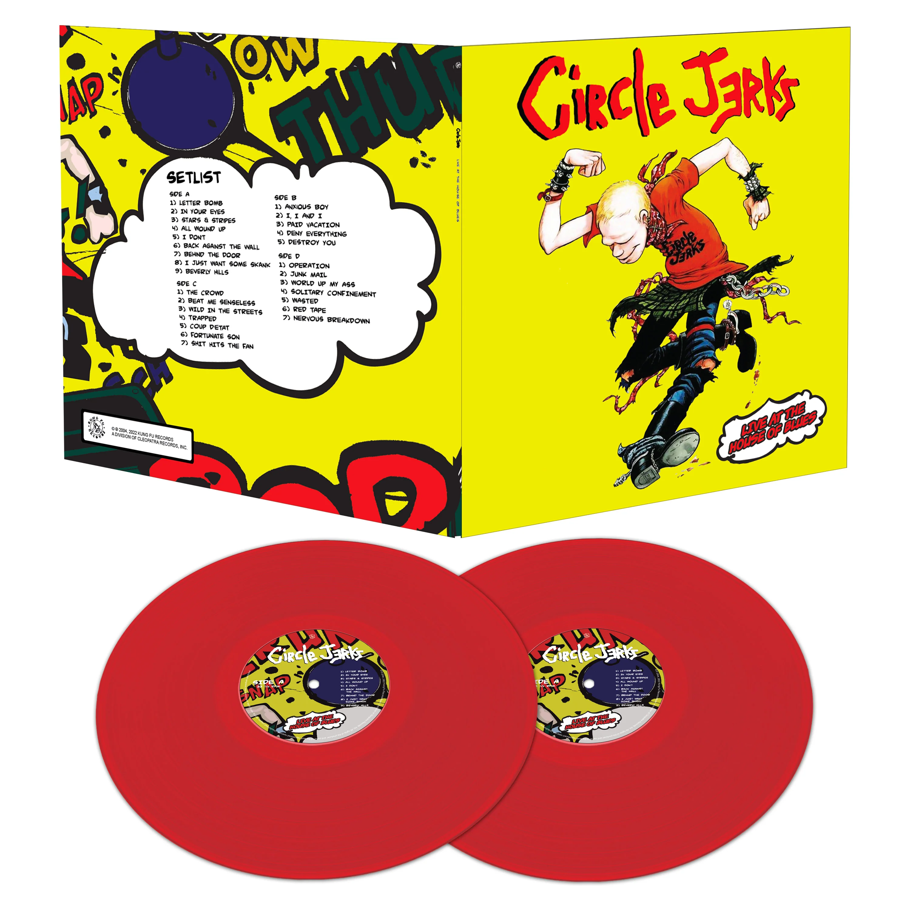 Circle Jerks - Live At The House of Blues (Red Double Vinyl) - Image 2